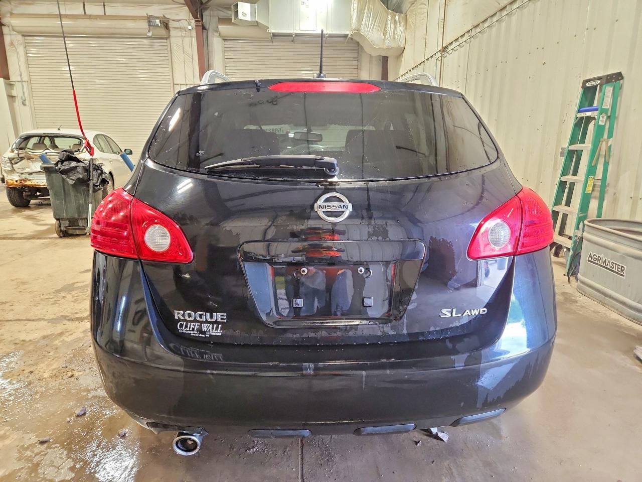 2009 Nissan Rogue S/sl Black vin: JN8AS58V89W188468