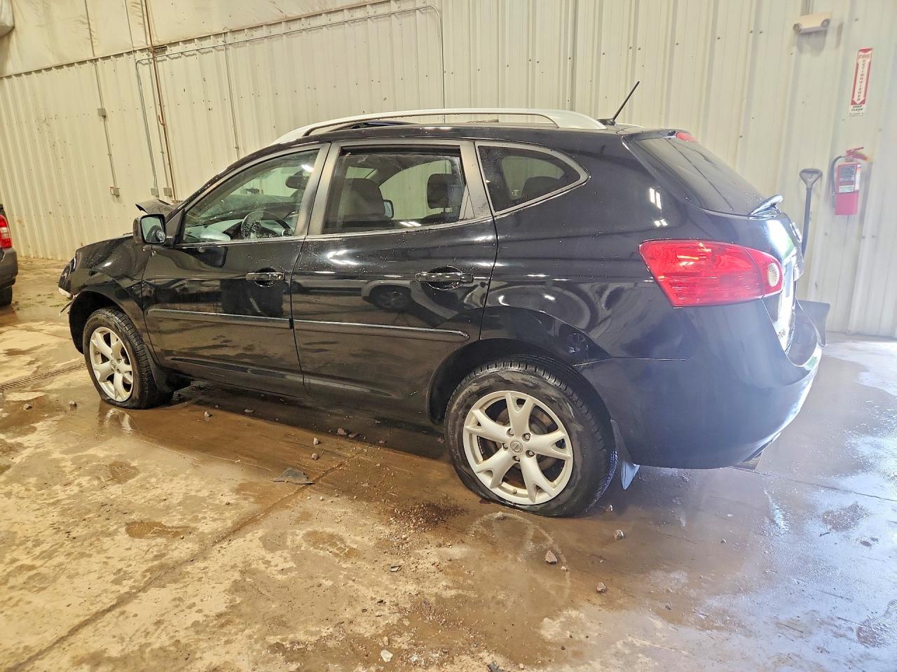 2009 Nissan Rogue S/sl Black vin: JN8AS58V89W188468
