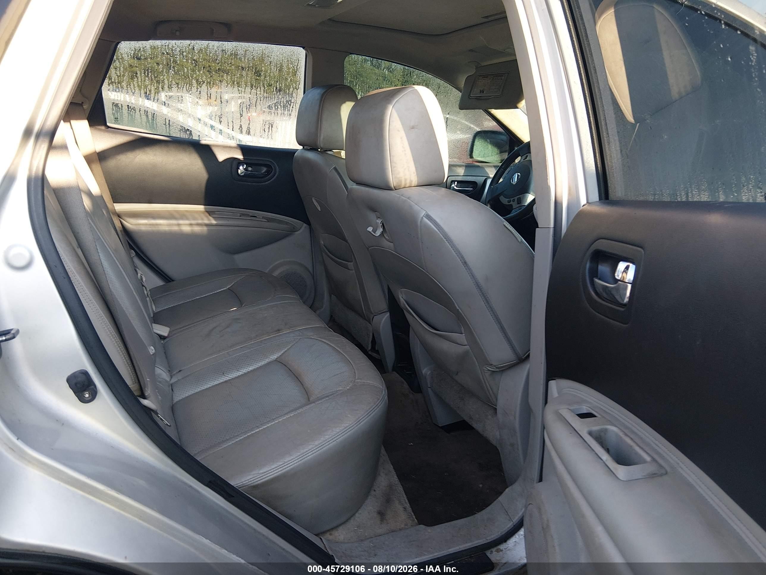 2009 Nissan Rogue Sl Silver vin: JN8AS58V89W434595