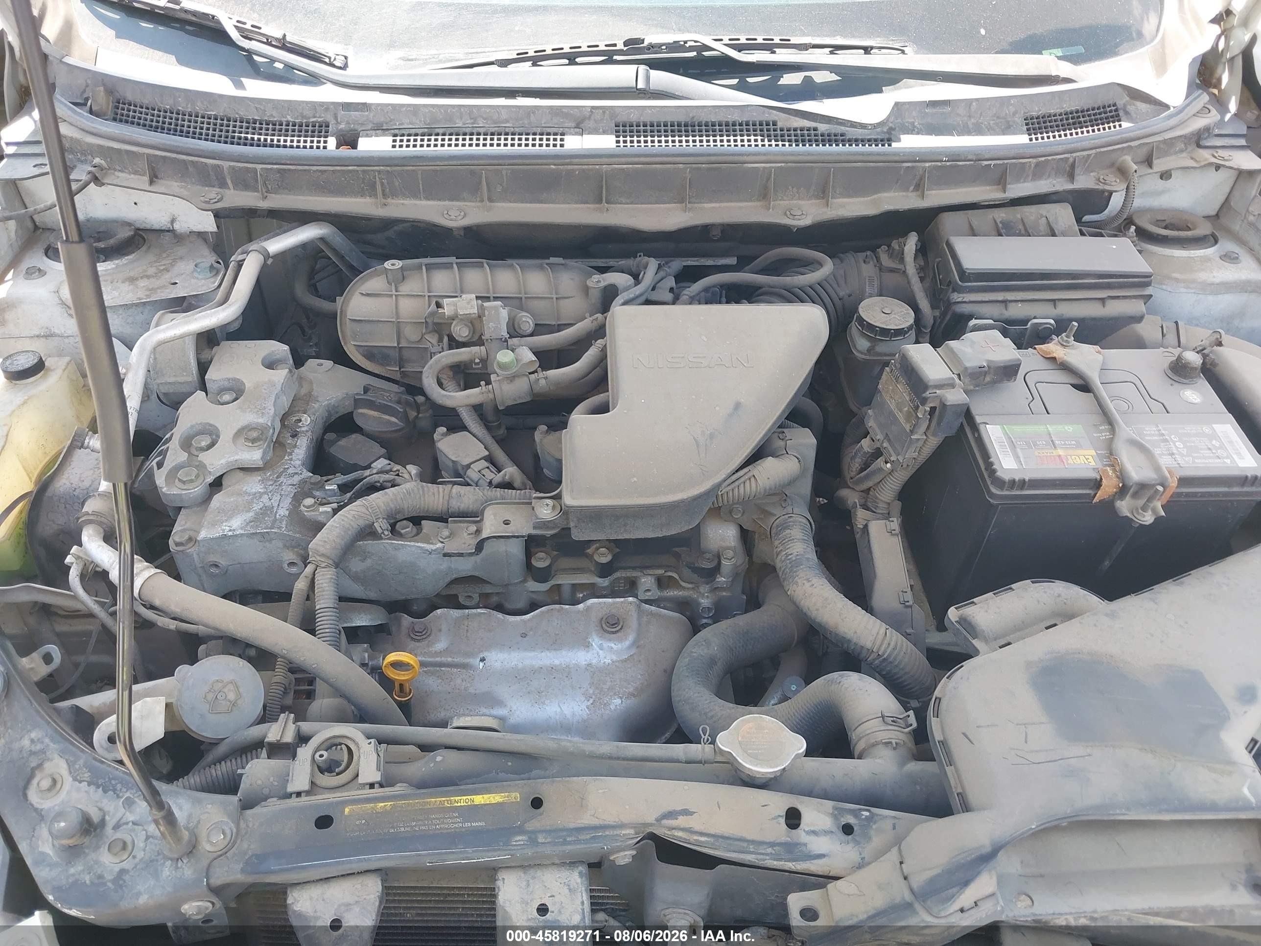 2009 Nissan Rogue S White vin: JN8AS58V89W438498