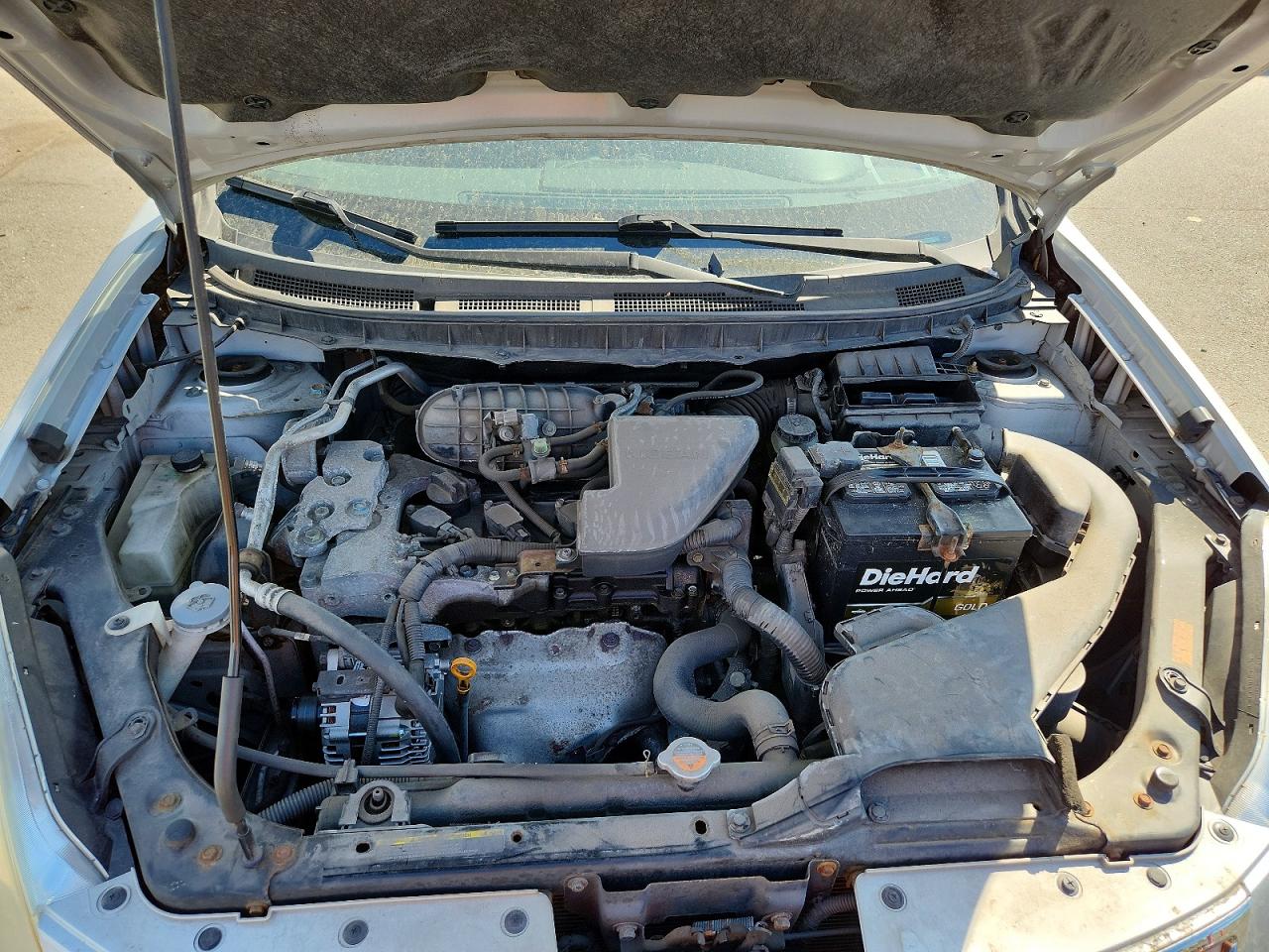 2009 Nissan Rogue Silver vin: JN8AS58V89W445418