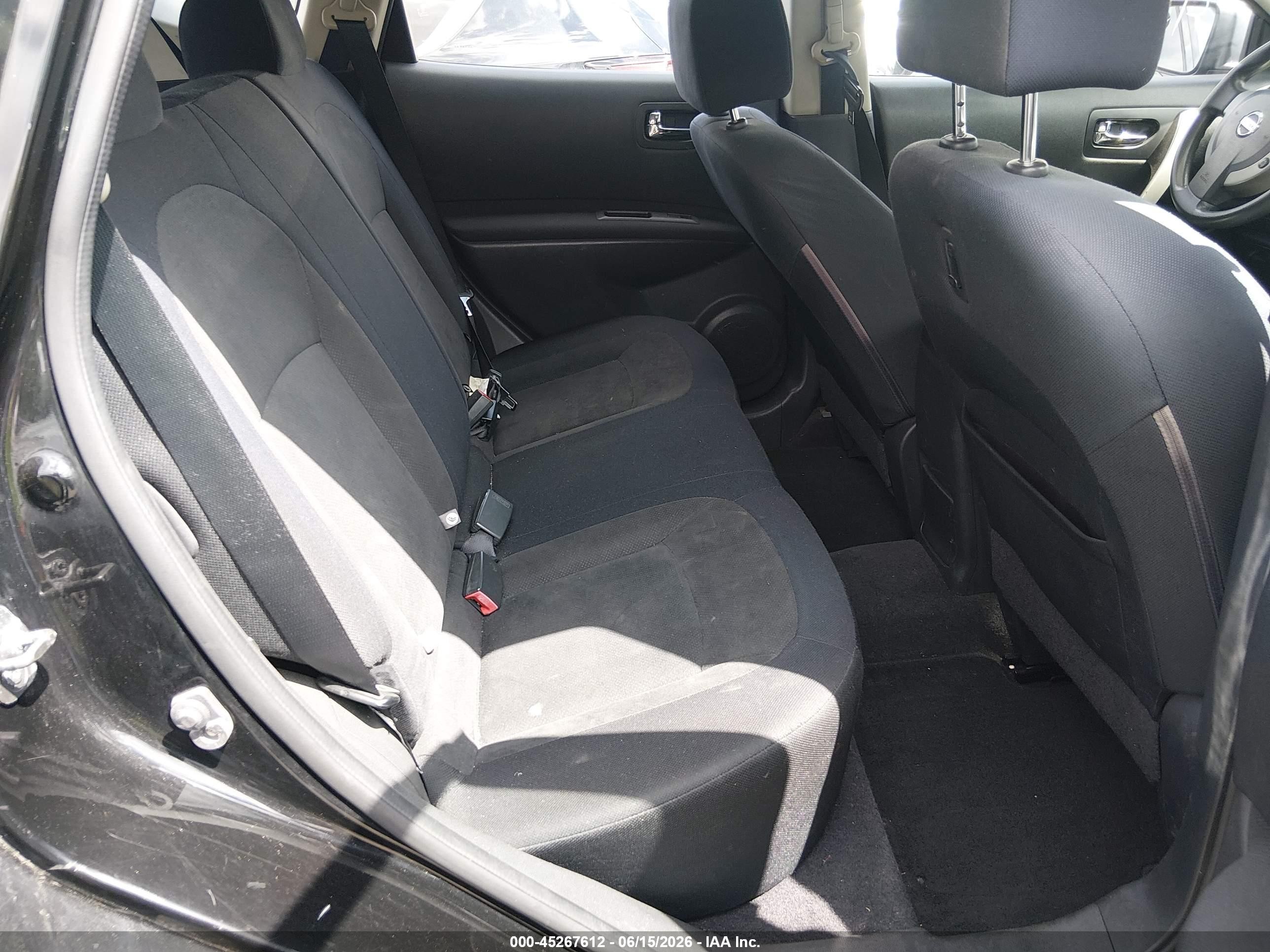 2009 Nissan Rogue S Black vin: JN8AS58V89W446567