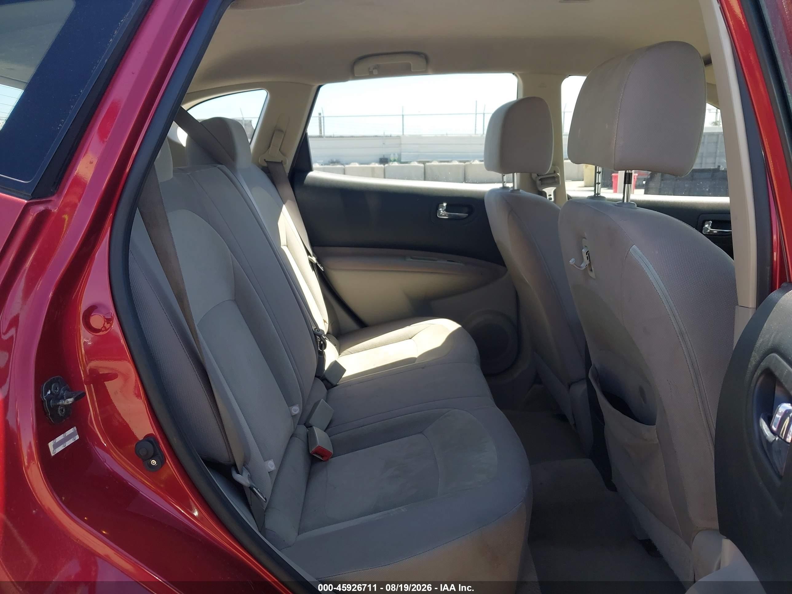 2008 Nissan Rogue S Красный vin: JN8AS58V98W103572