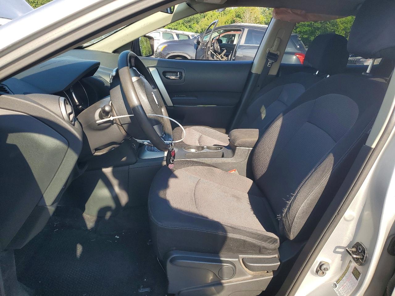 2008 Nissan Rogue S Silver vin: JN8AS58V98W119691