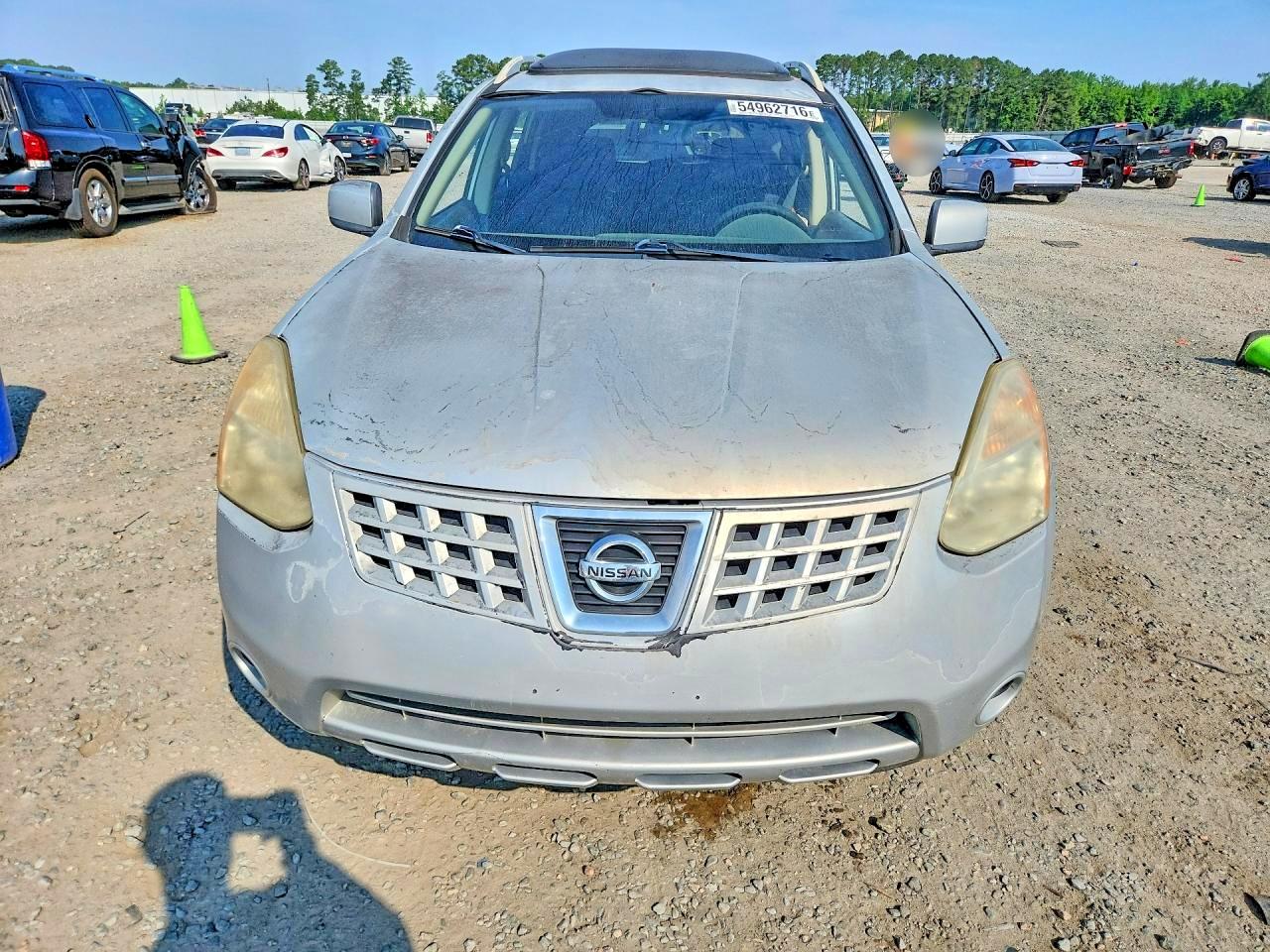 2008 Nissan Rogue S Gray vin: JN8AS58V98W142808