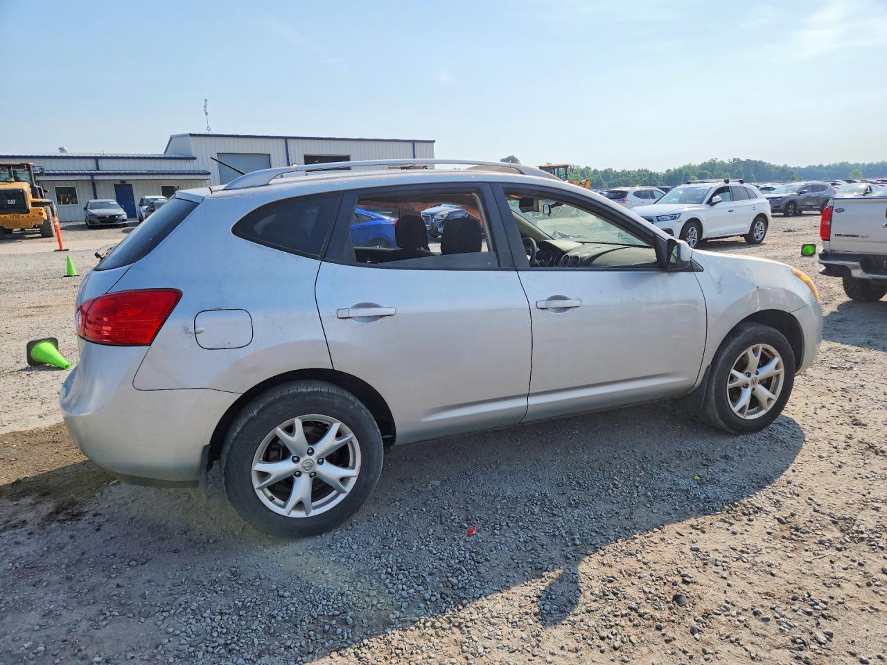 2008 Nissan Rogue S Gray vin: JN8AS58V98W142808
