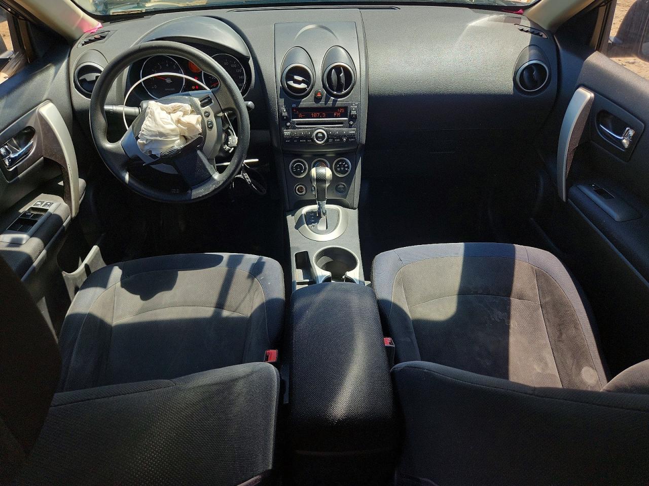 2008 Nissan Rogue S Black vin: JN8AS58V98W401538