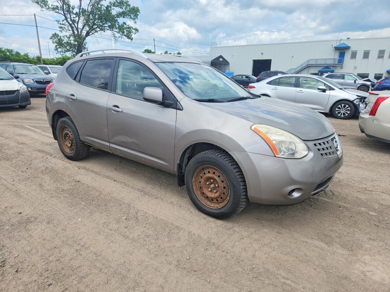 2009 Nissan Rogue S Silver vin: JN8AS58V99W172506