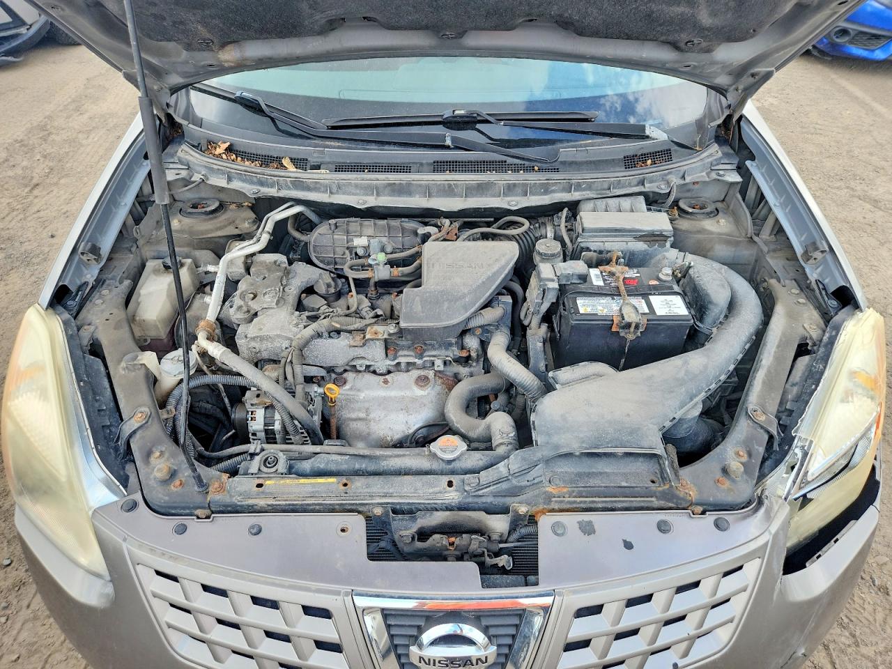 2009 Nissan Rogue S Silver vin: JN8AS58V99W172506