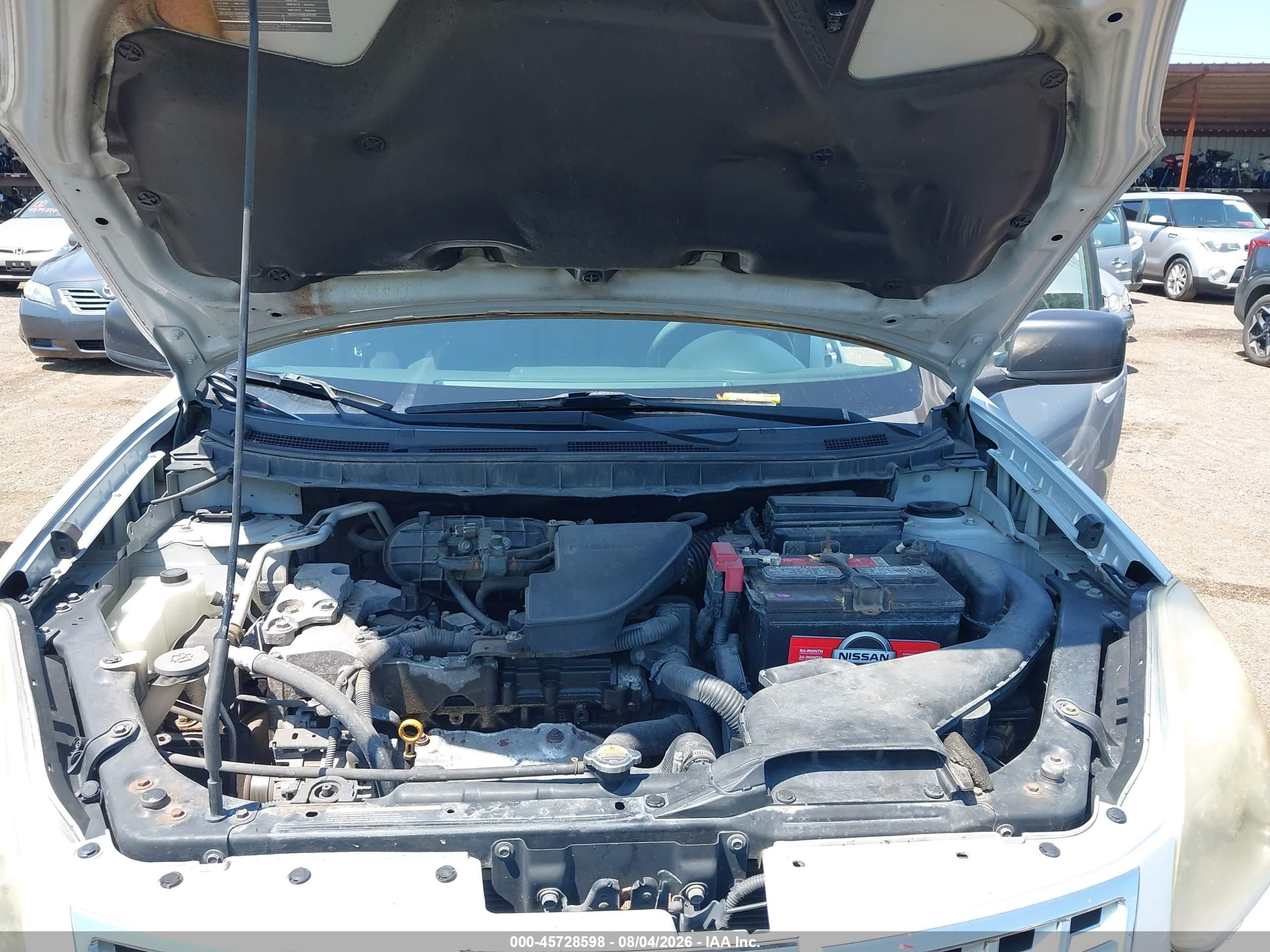 2009 Nissan Rogue S Silver vin: JN8AS58V99W187135