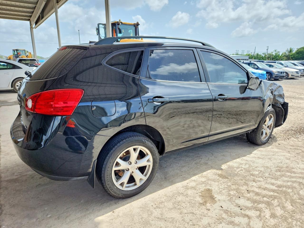 2009 Nissan Rogue S Черный vin: JN8AS58V99W446321