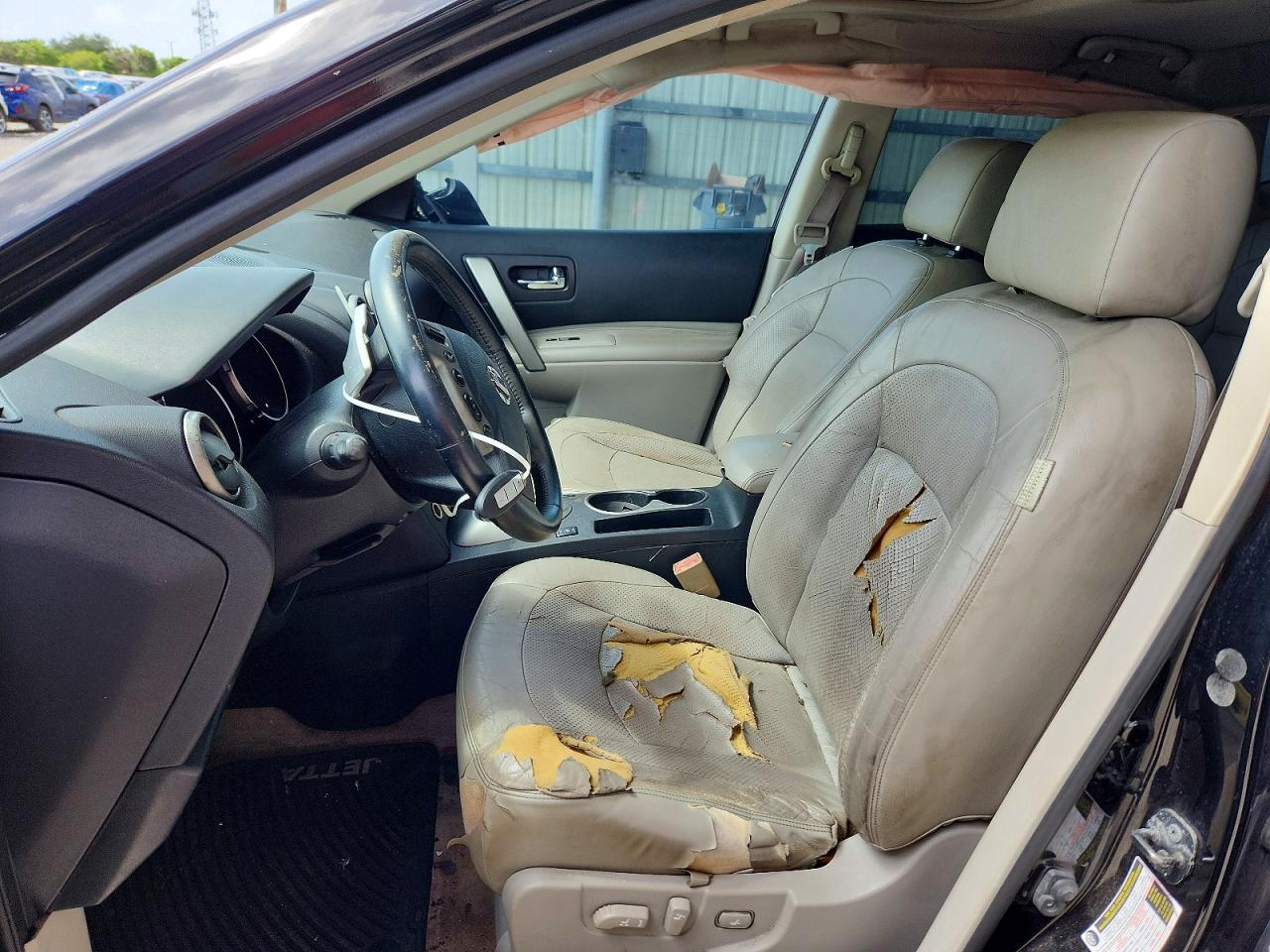 2009 Nissan Rogue S Черный vin: JN8AS58V99W446321