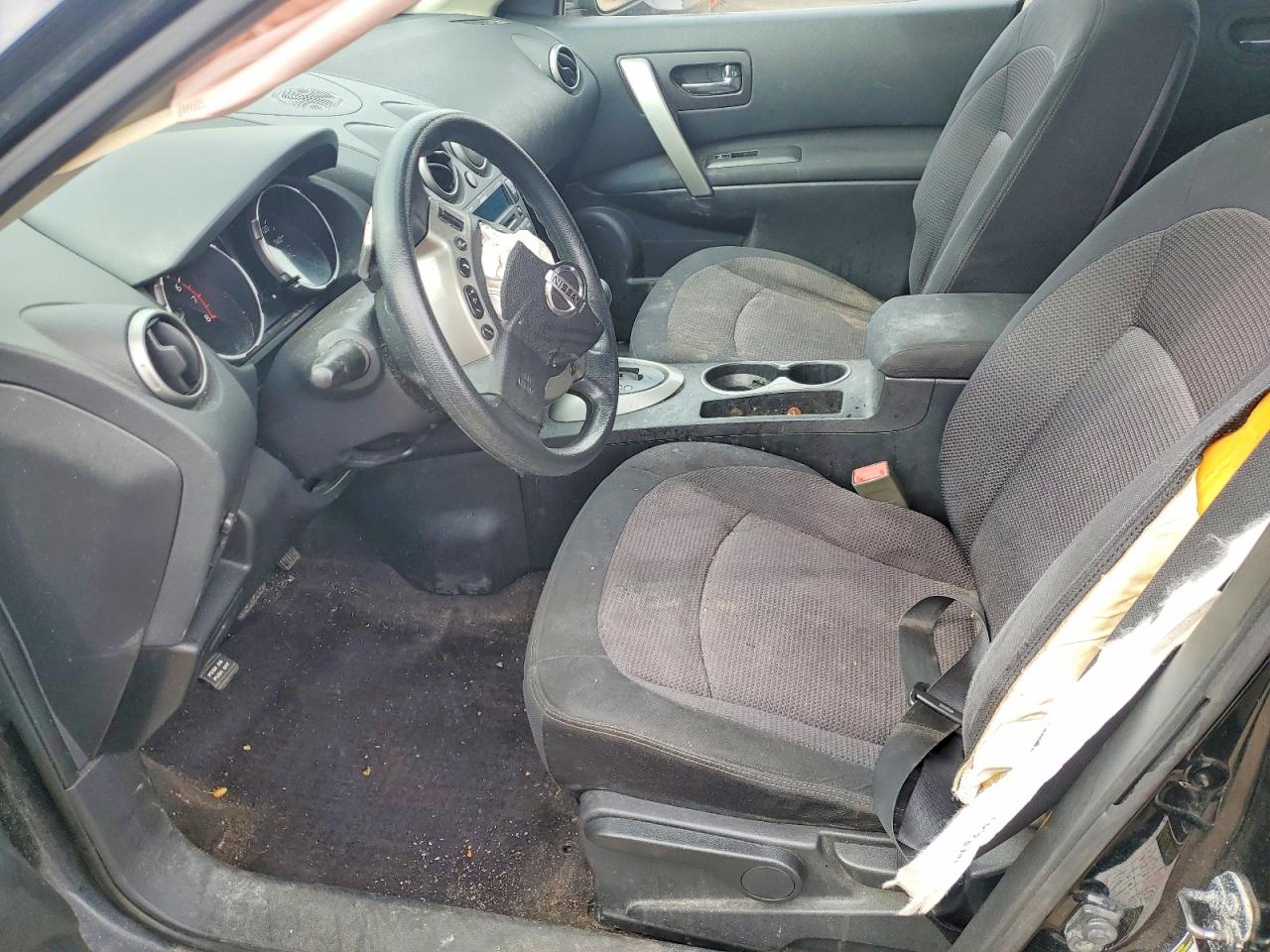 2008 Nissan Rogue S Black vin: JN8AS58VX8W101393