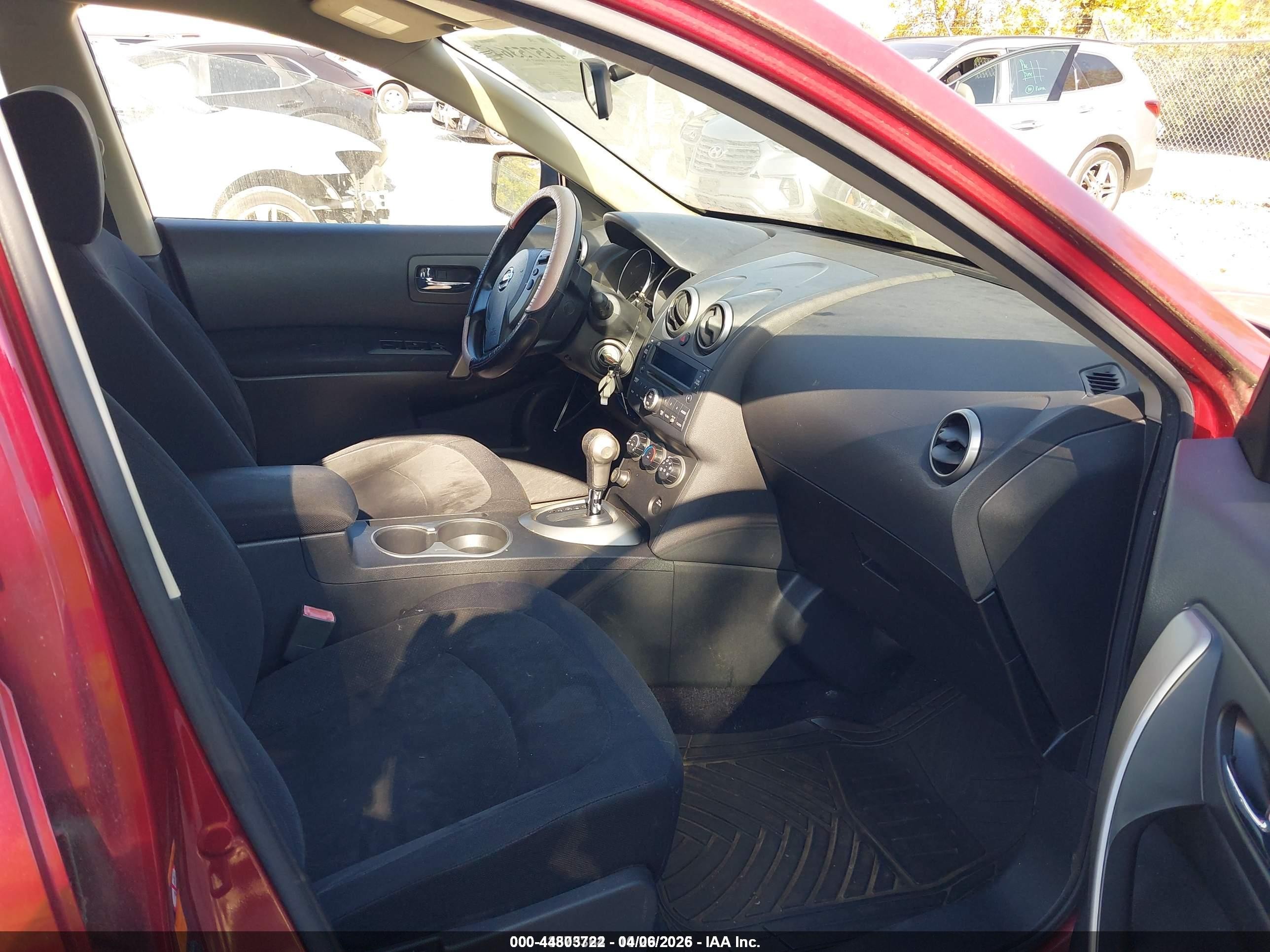2008 Nissan Rogue S/sl Red vin: JN8AS58VX8W141554