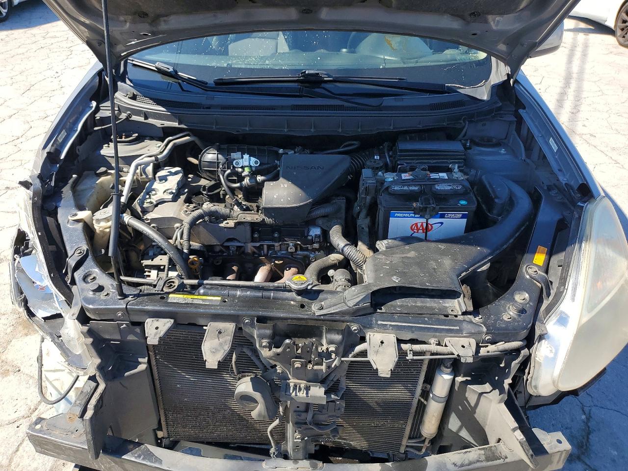 2008 Nissan Rogue S Gray vin: JN8AS58VX8W141702