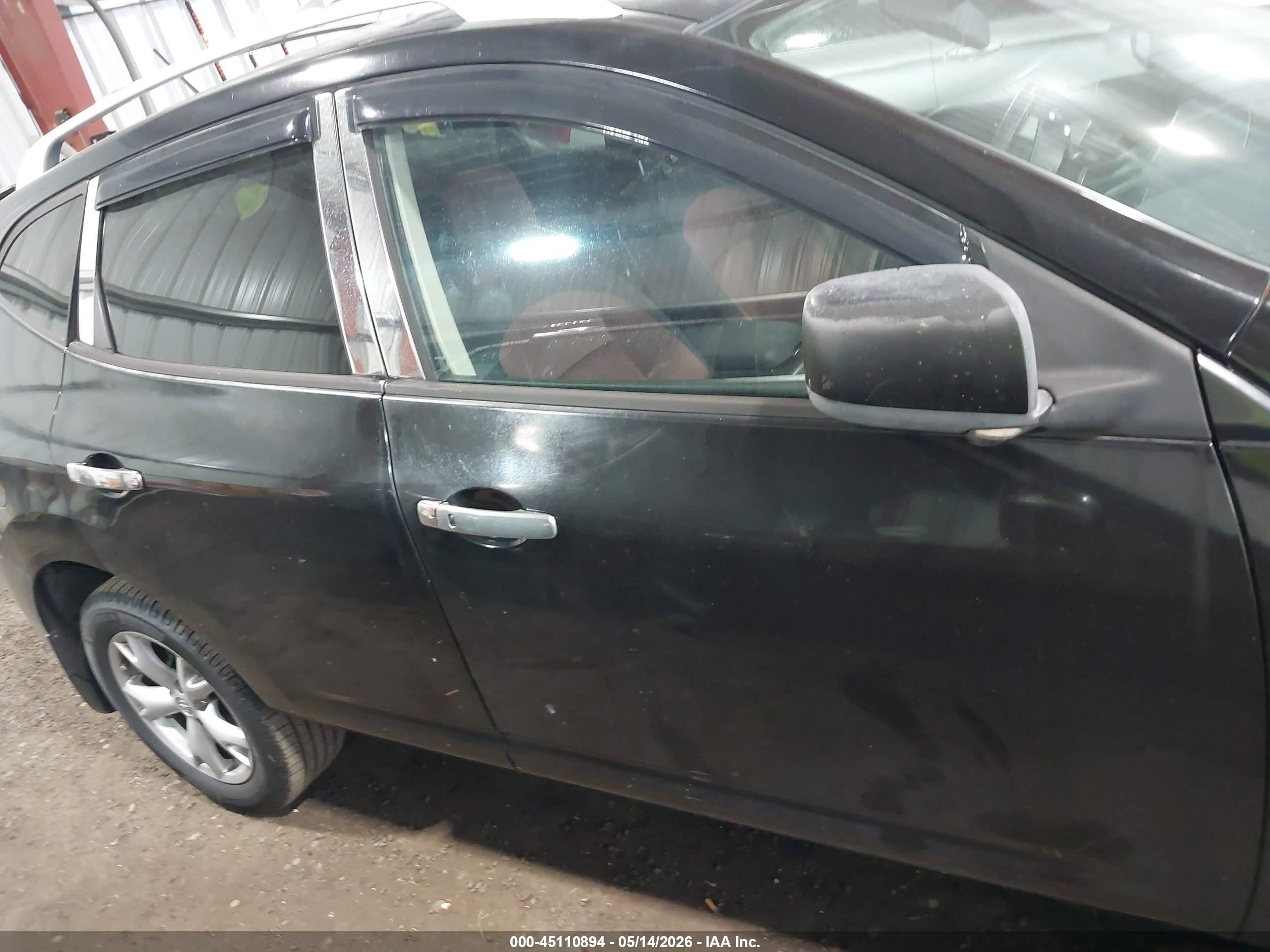 2009 Nissan Rogue Sl Black vin: JN8AS58VX9W180436