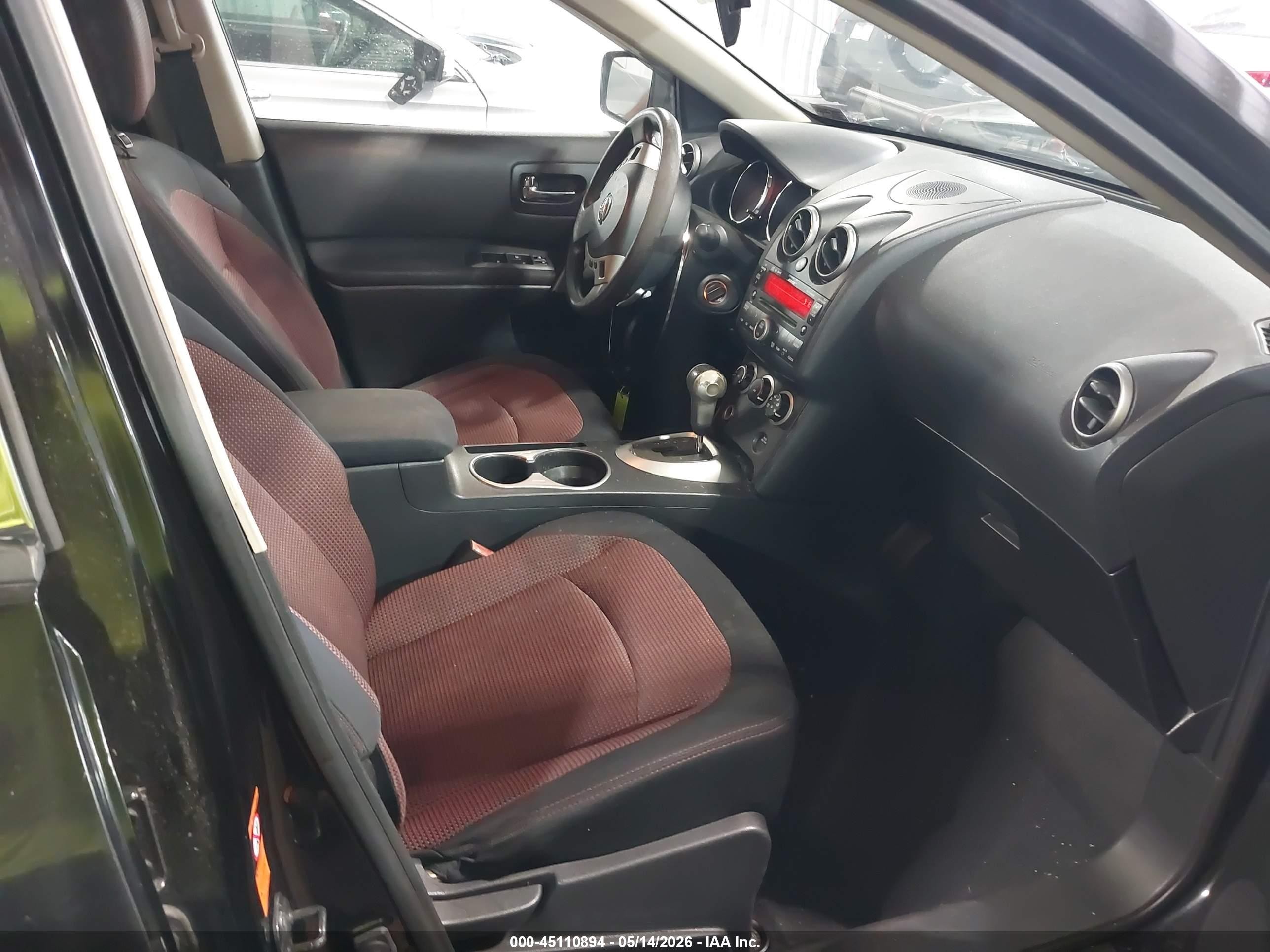 2009 Nissan Rogue Sl Black vin: JN8AS58VX9W180436