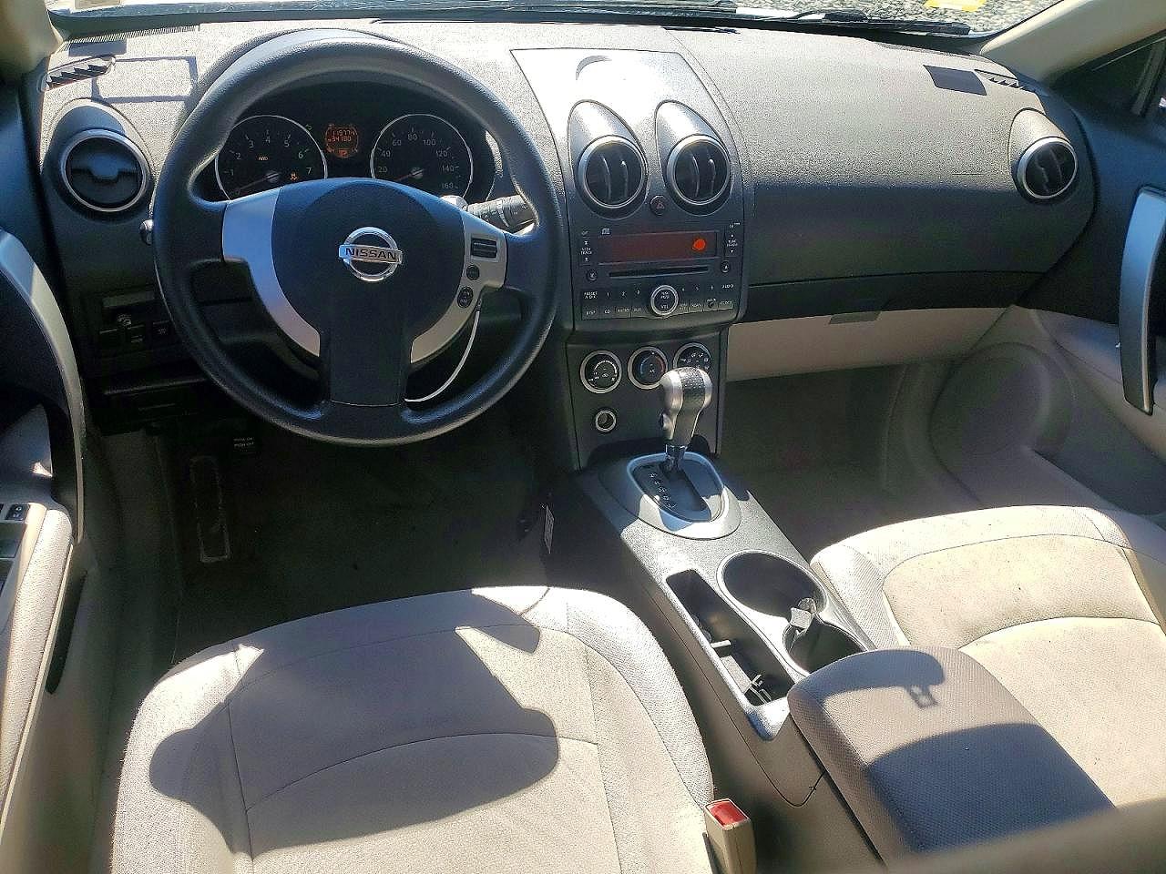 2009 Nissan Rogue S White vin: JN8AS58VX9W180680