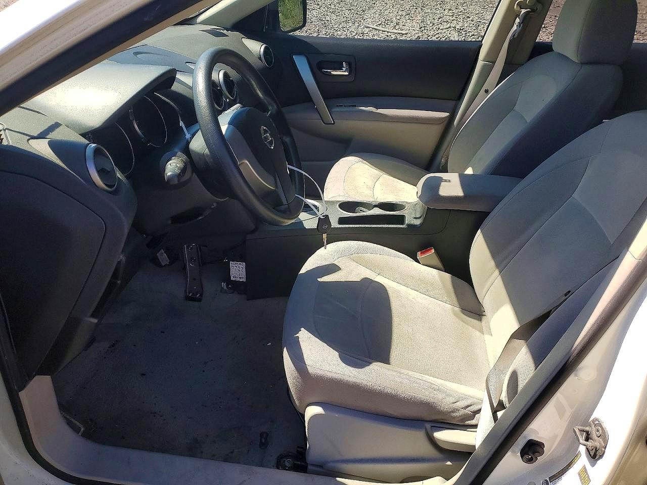 2009 Nissan Rogue S White vin: JN8AS58VX9W180680