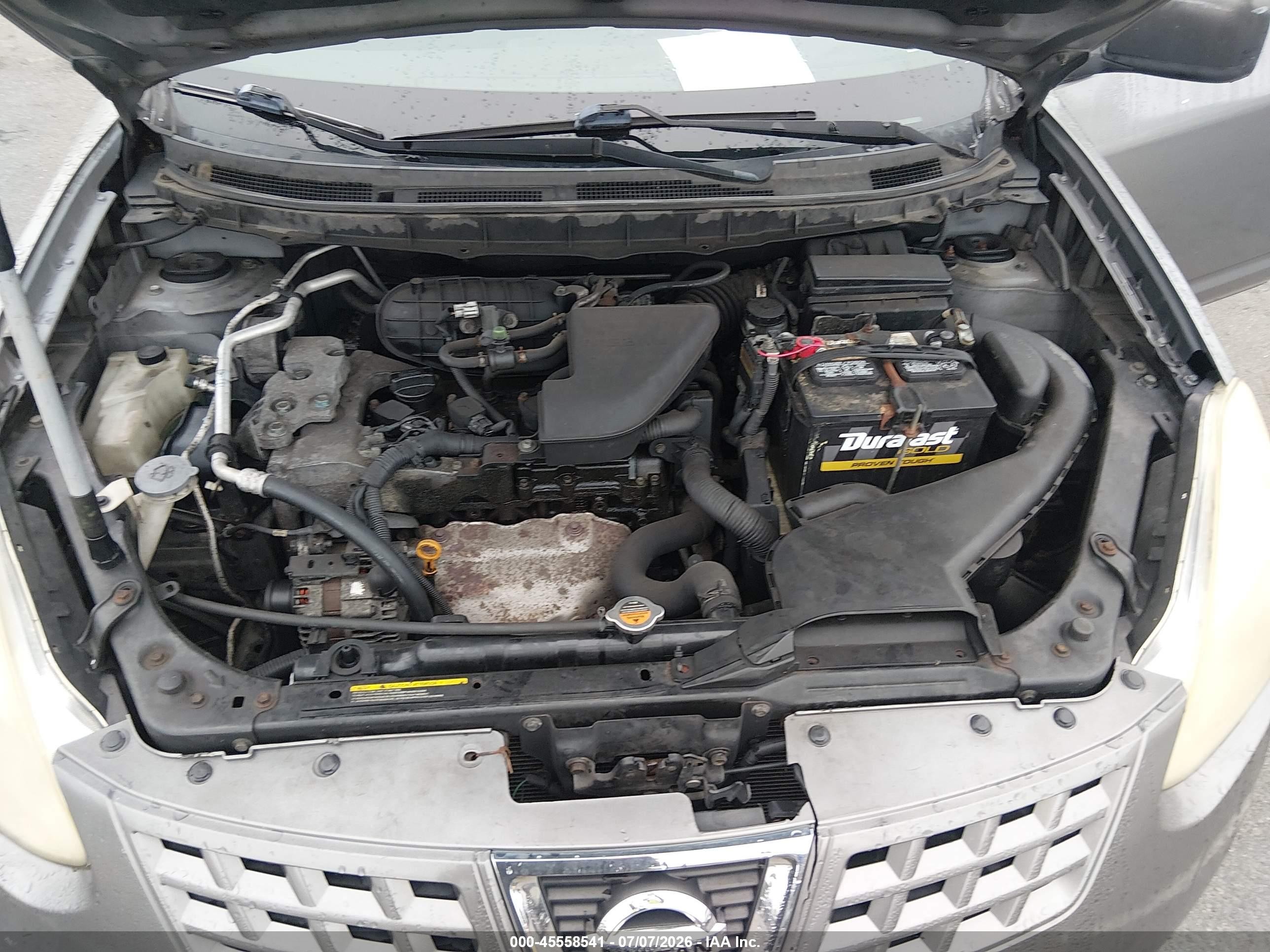 2009 Nissan Rogue S Gray vin: JN8AS58VX9W186740