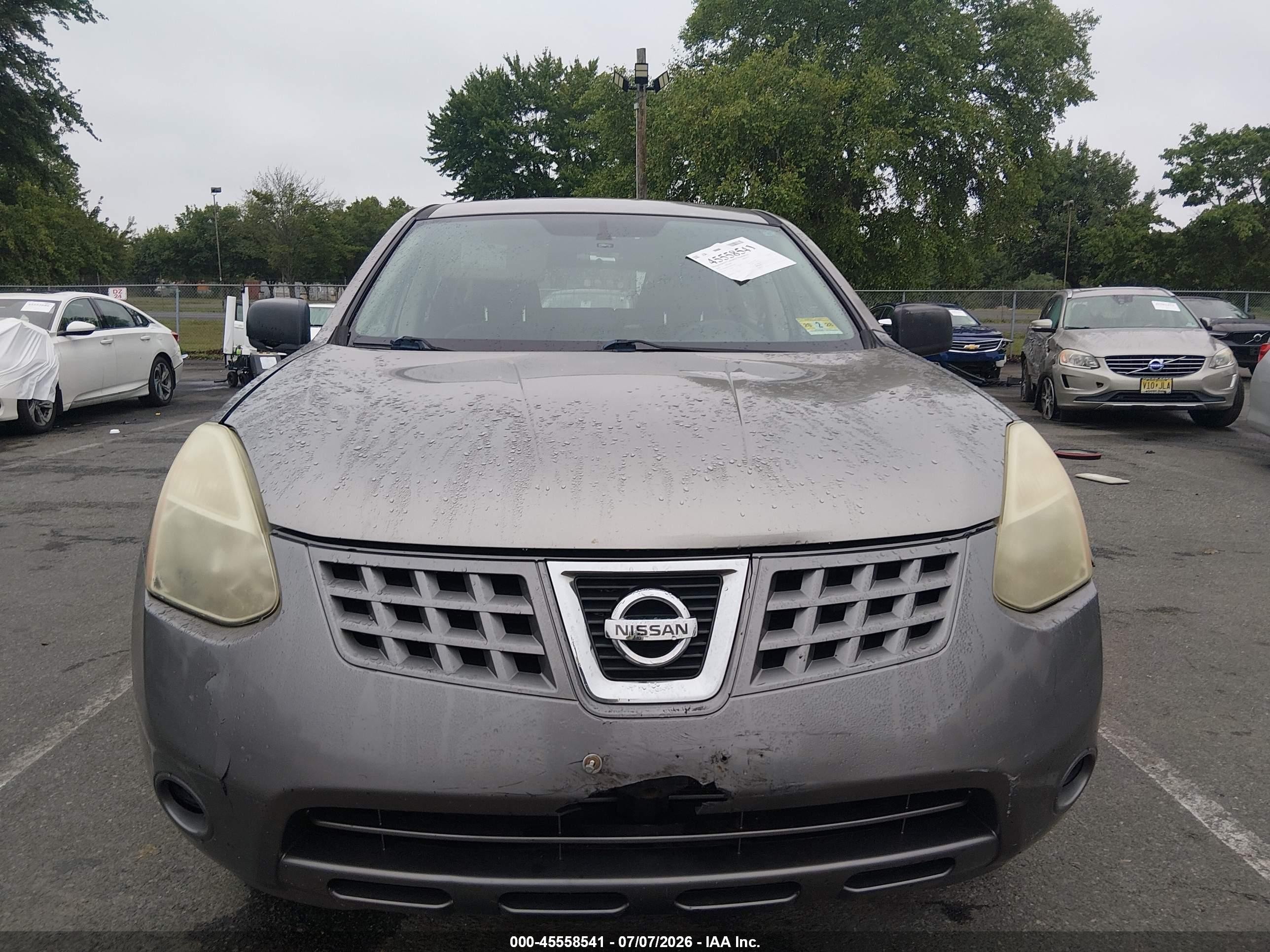 2009 Nissan Rogue S Gray vin: JN8AS58VX9W186740