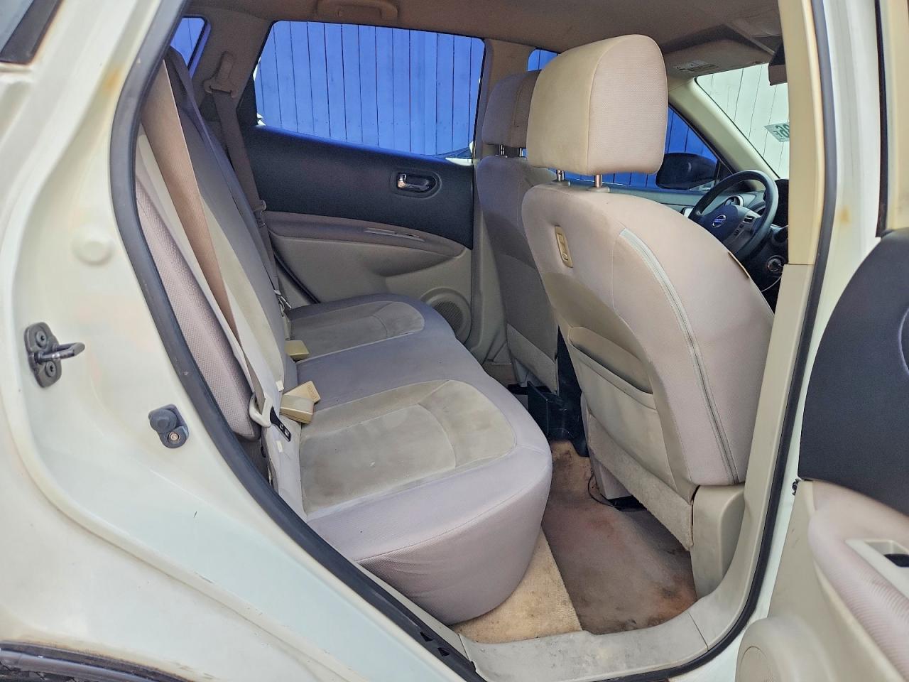 2009 Nissan Rogue S White vin: JN8AS58VX9W436526