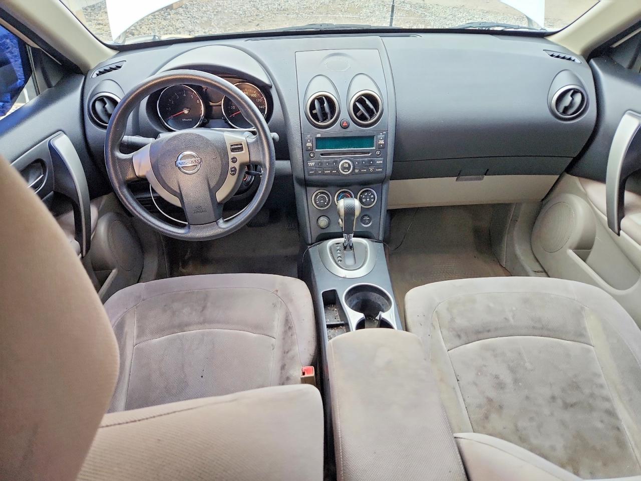 2009 Nissan Rogue S White vin: JN8AS58VX9W436526