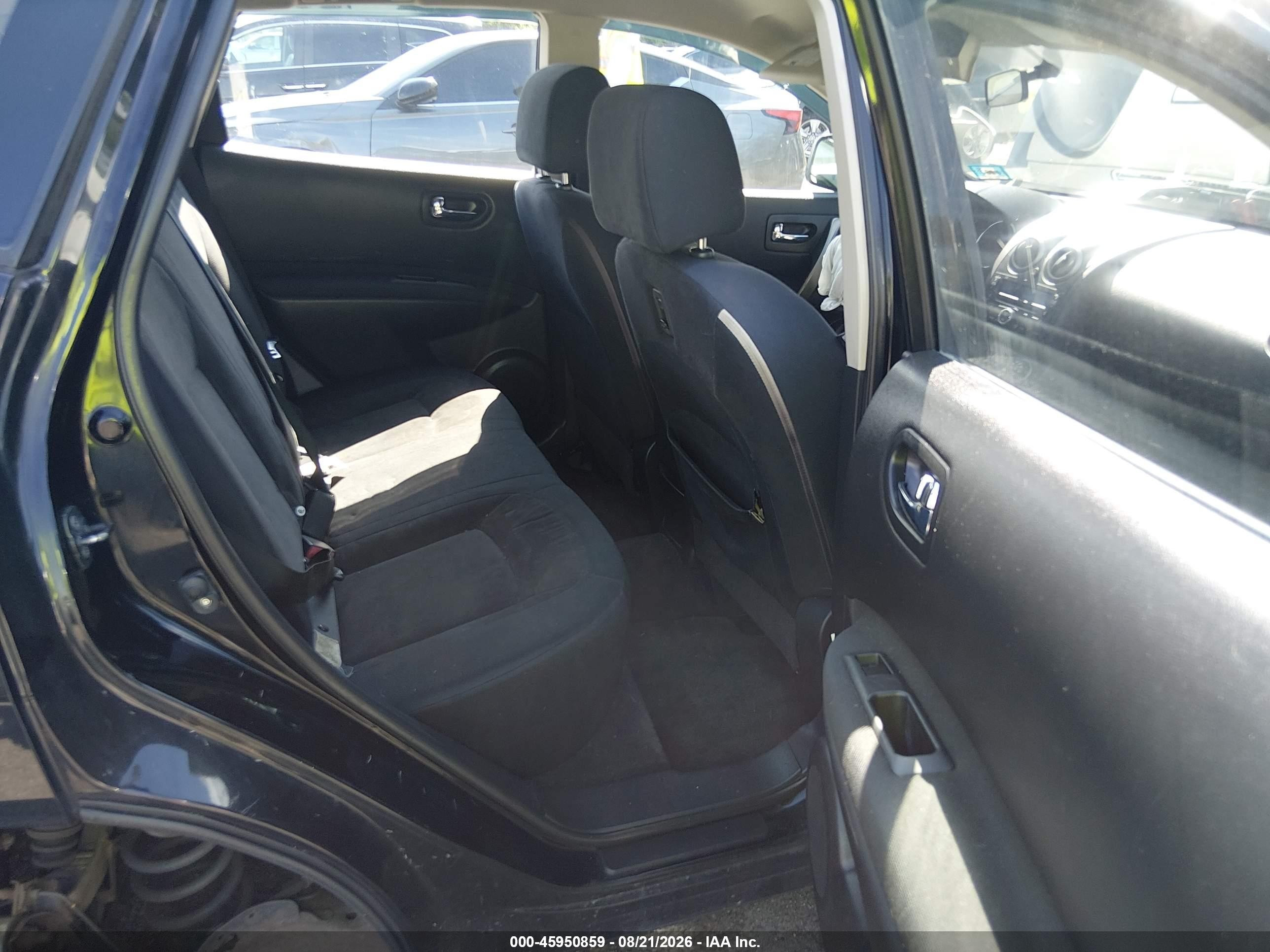 2009 Nissan Rogue S Черный vin: JN8AS58VX9W440155