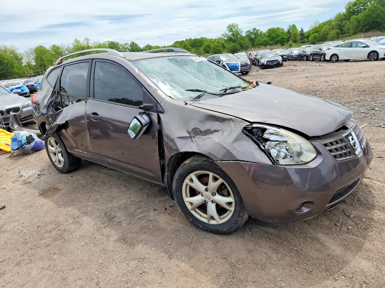 2009 Nissan Rogue S/sl Charcoal vin: JN8AS58VX9W444108