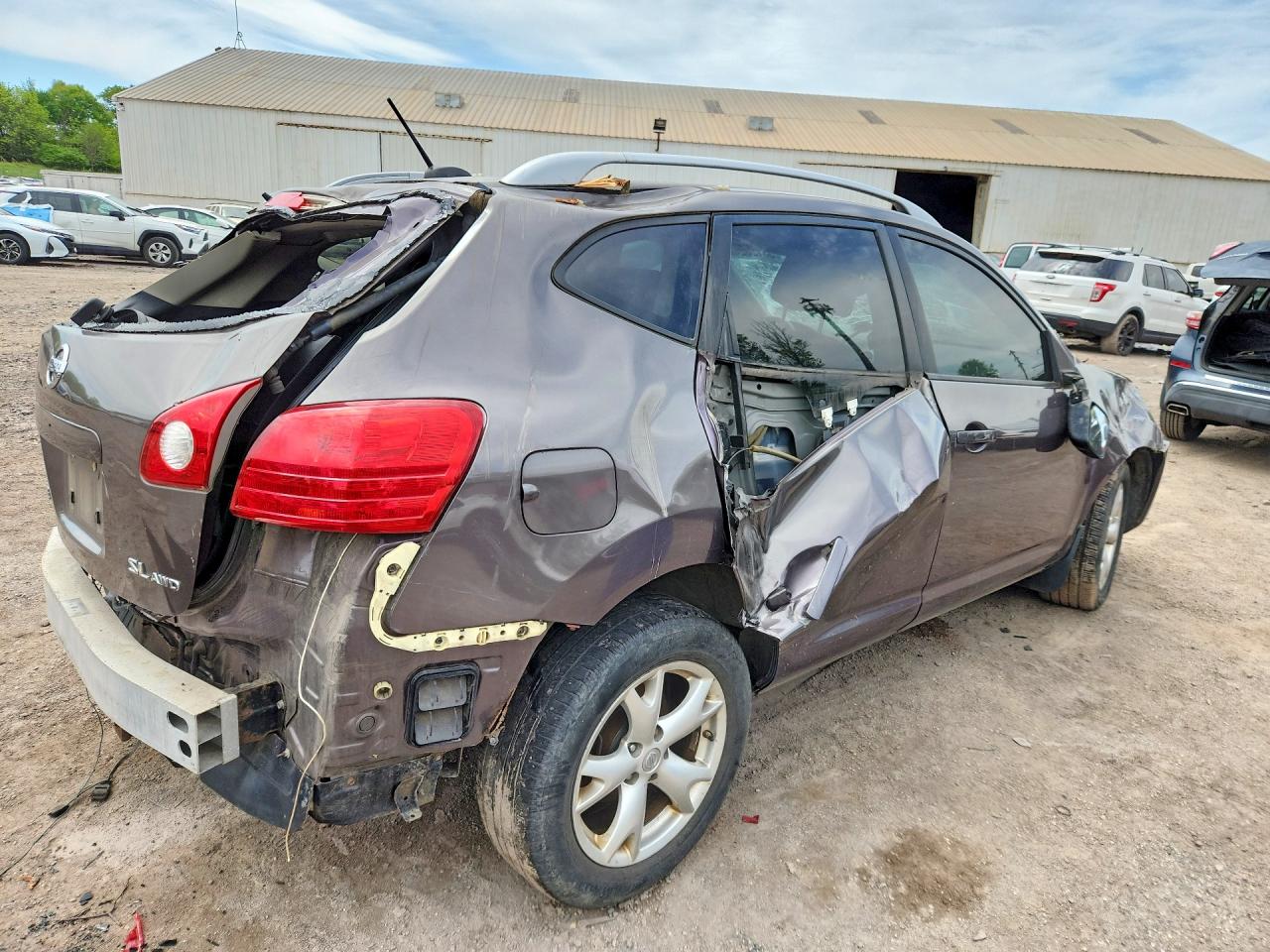 2009 Nissan Rogue S/sl Charcoal vin: JN8AS58VX9W444108