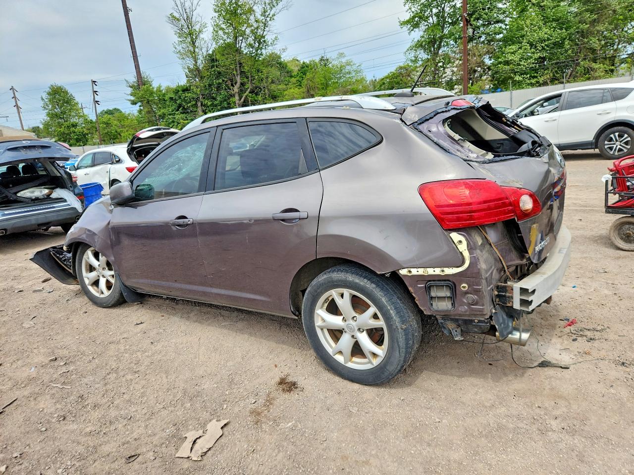 2009 Nissan Rogue S/sl Charcoal vin: JN8AS58VX9W444108