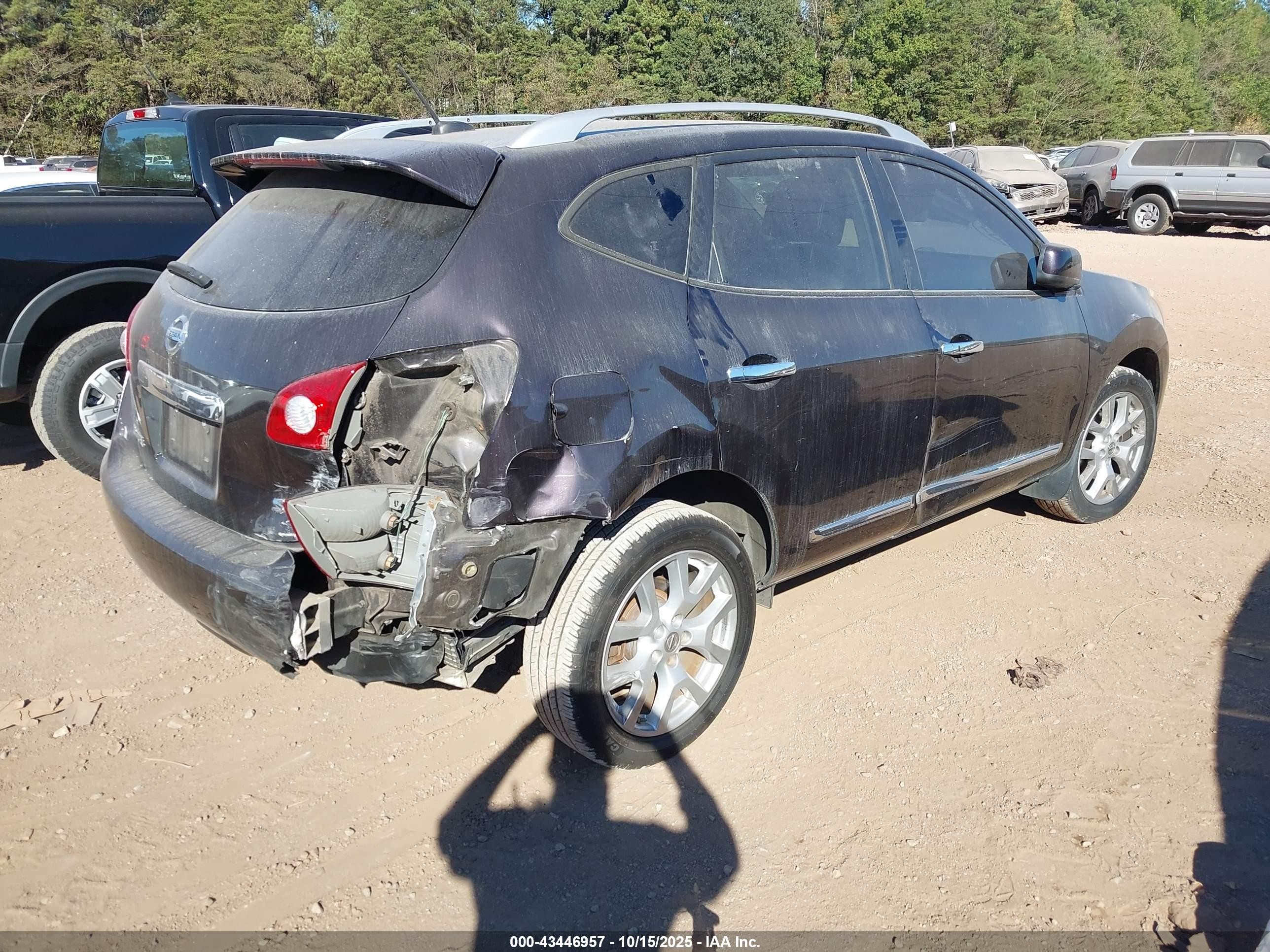 2011 Nissan Rogue S/sv/krom Фиолетовый vin: JN8AS5MT6BW166950