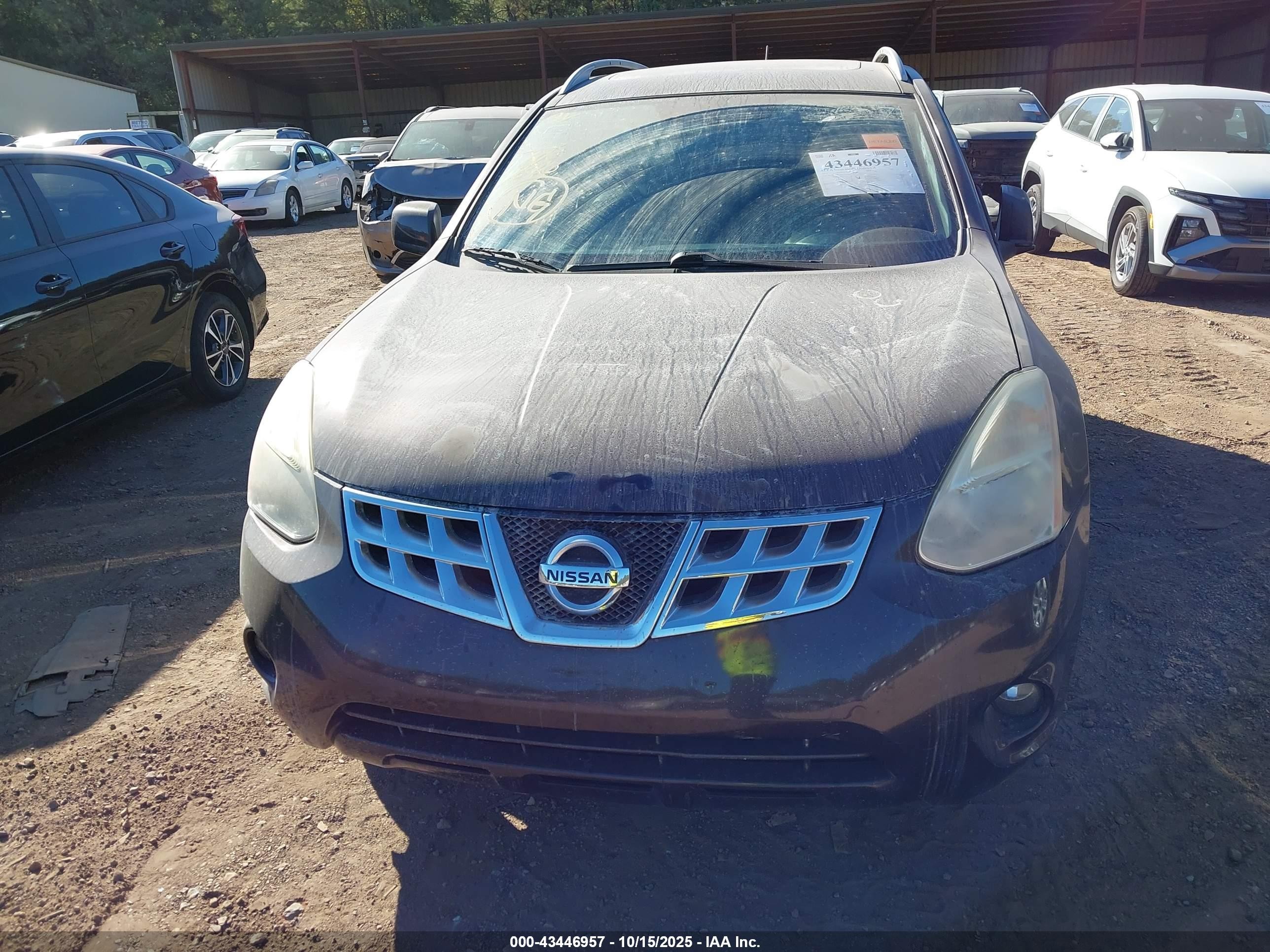 2011 Nissan Rogue S/sv/krom Фиолетовый vin: JN8AS5MT6BW166950