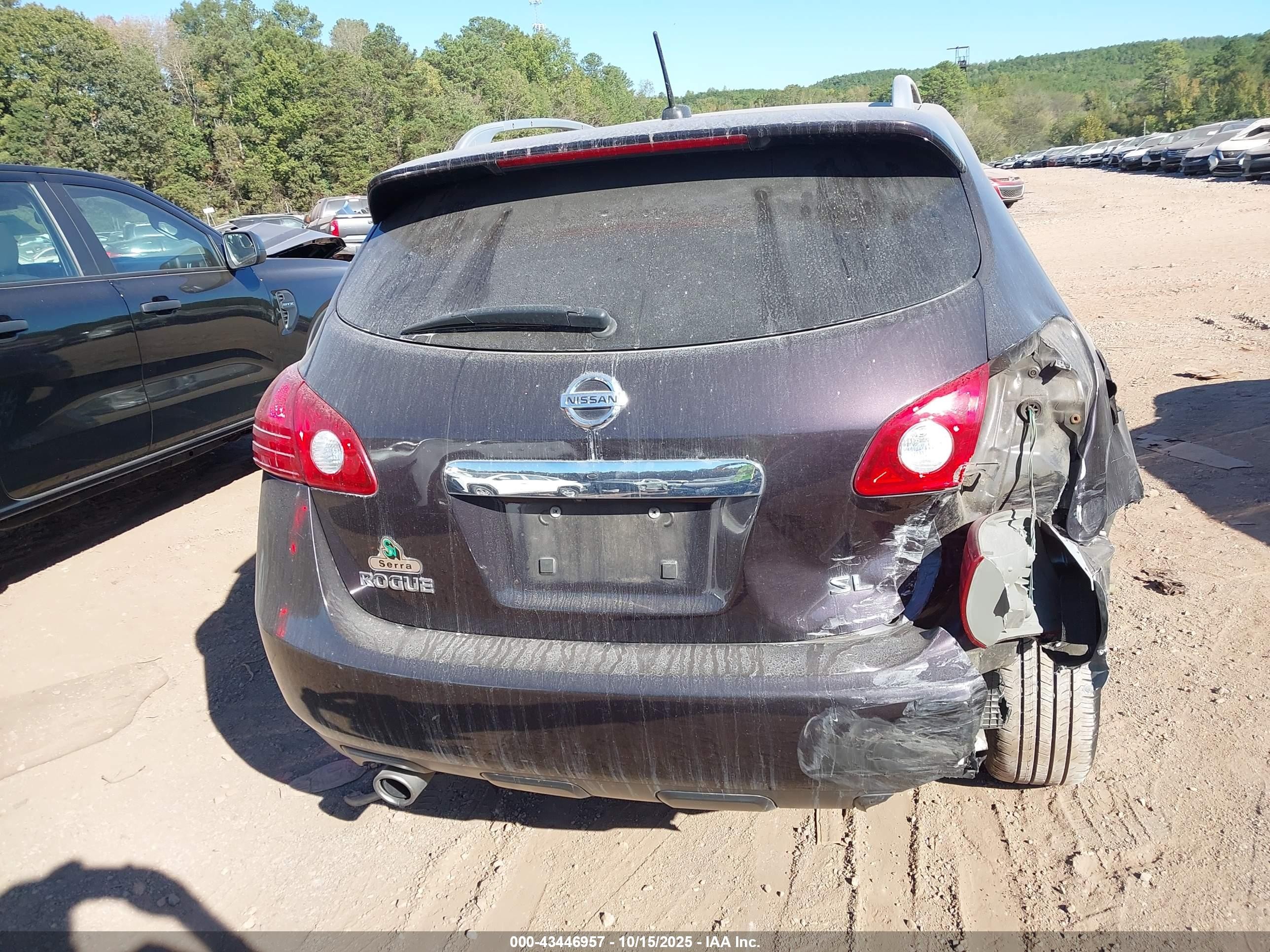 2011 Nissan Rogue S/sv/krom Фиолетовый vin: JN8AS5MT6BW166950