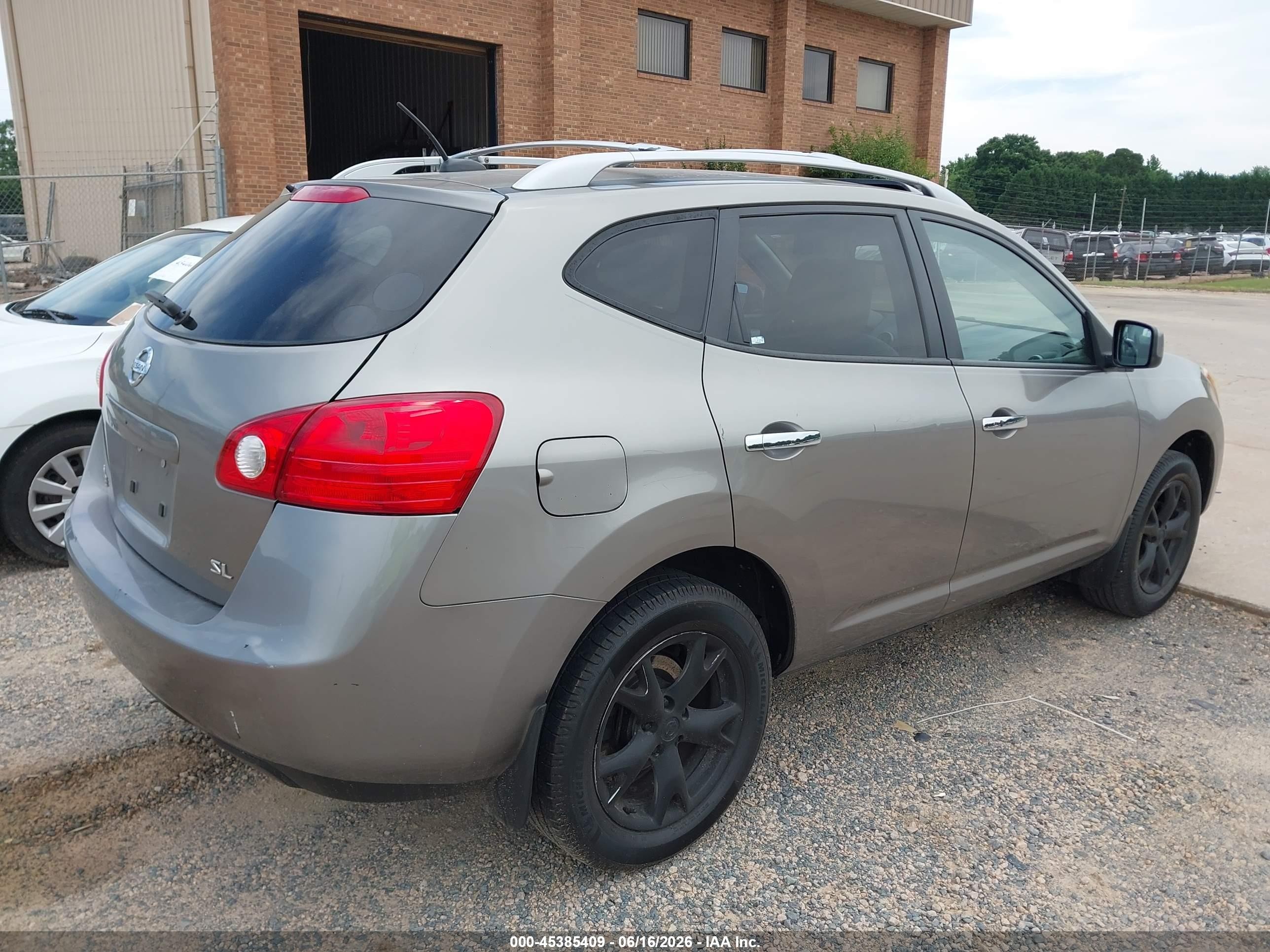 2010 Nissan Rogue Sl Gray vin: JN8AS5MT0AW005072