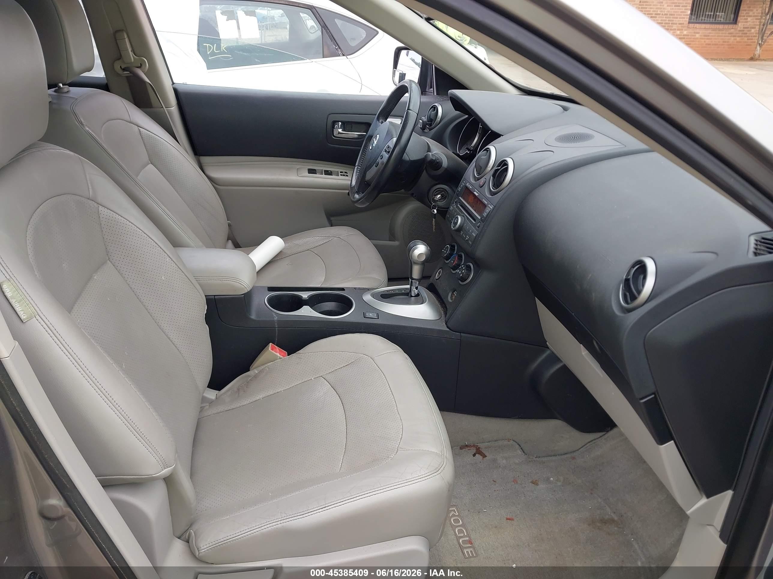 2010 Nissan Rogue Sl Gray vin: JN8AS5MT0AW005072