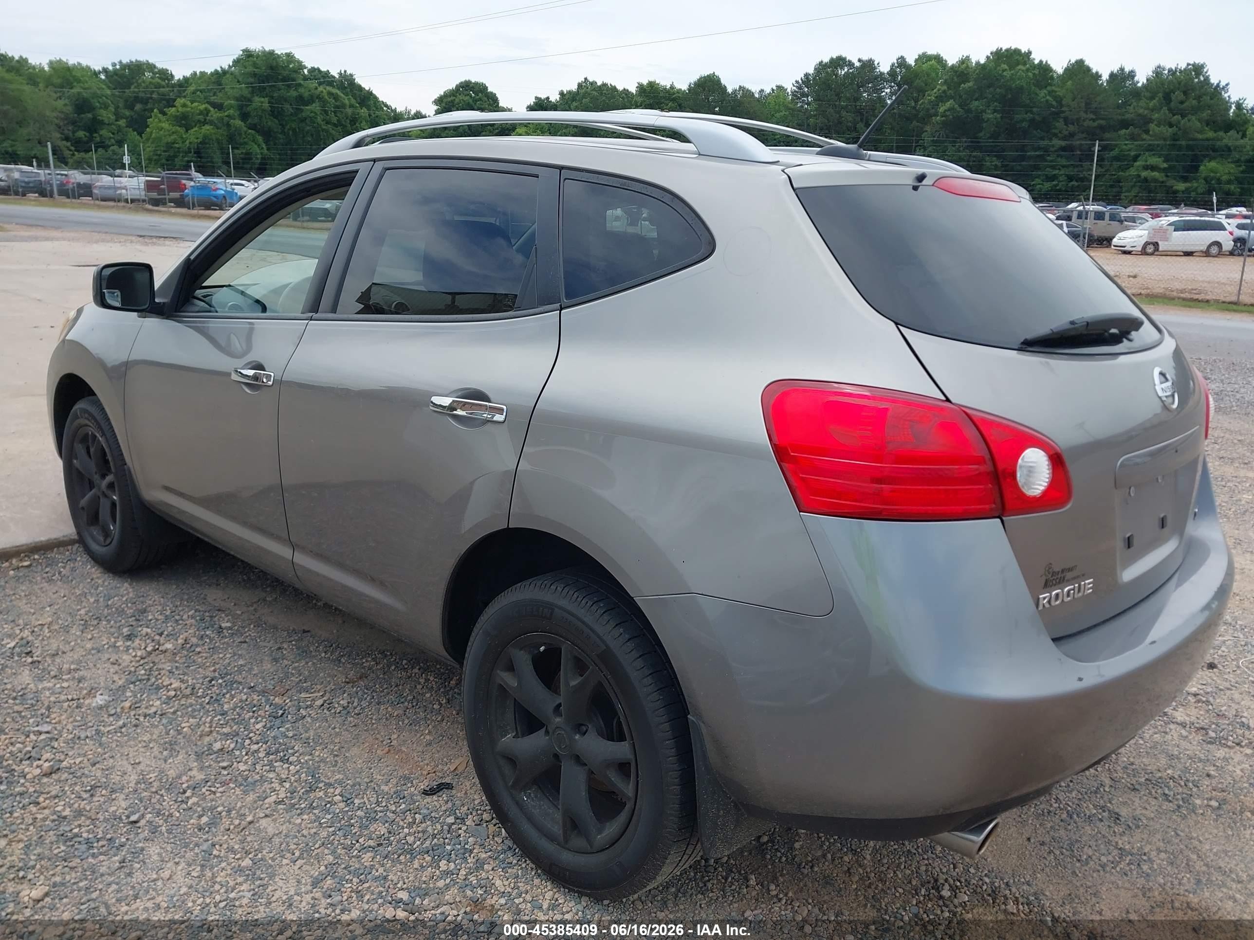 2010 Nissan Rogue Sl Gray vin: JN8AS5MT0AW005072