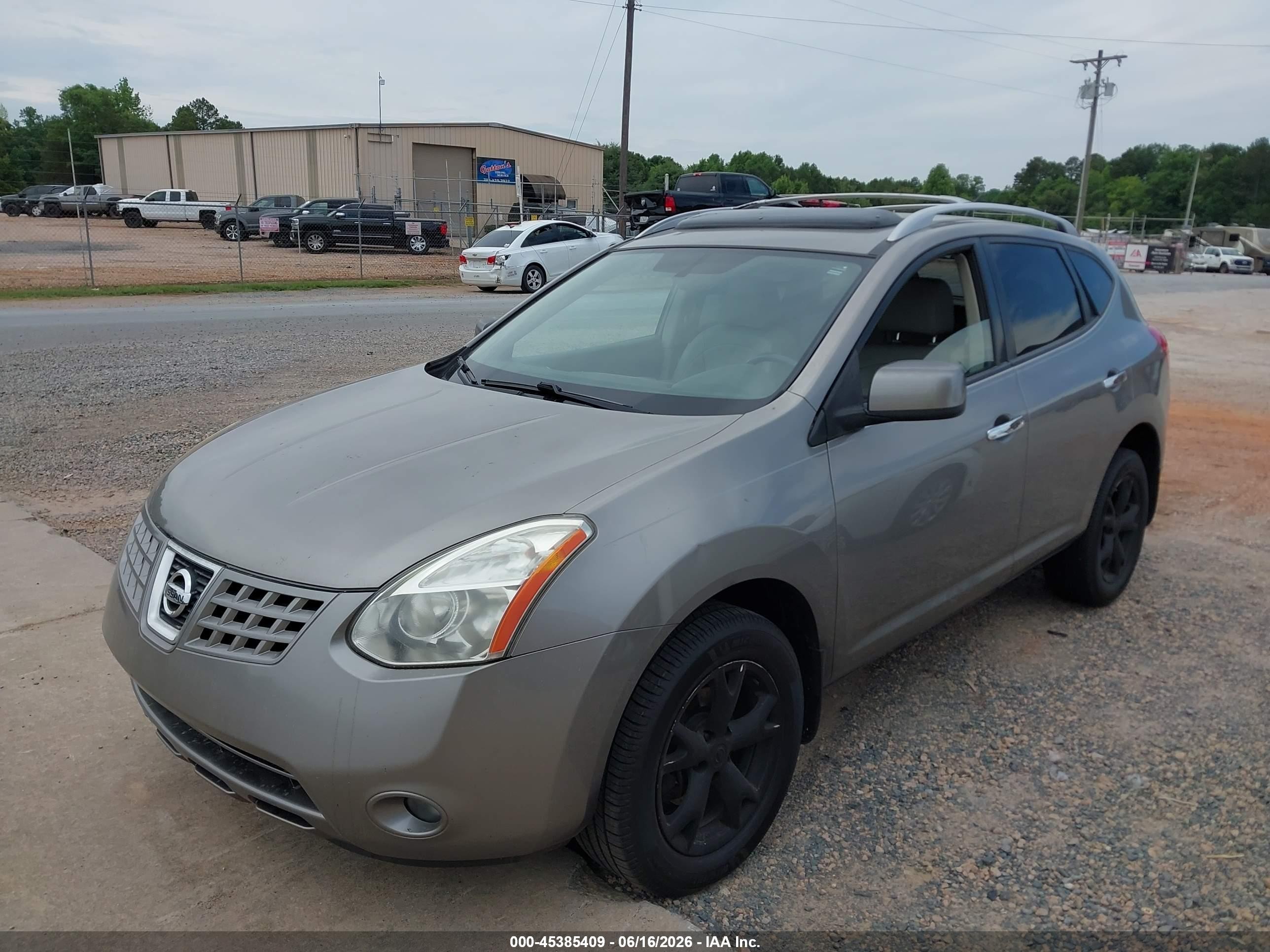 2010 Nissan Rogue Sl Gray vin: JN8AS5MT0AW005072