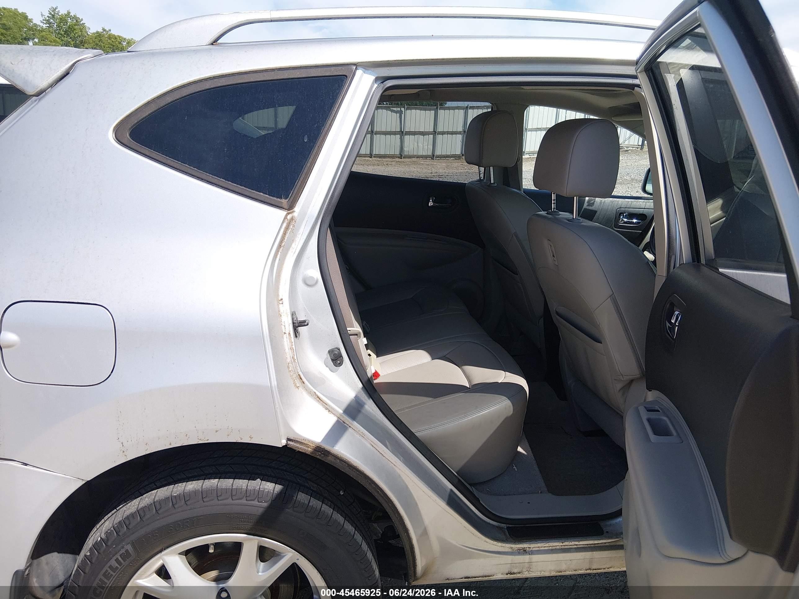 2010 Nissan Rogue Sl Silver vin: JN8AS5MT0AW006917