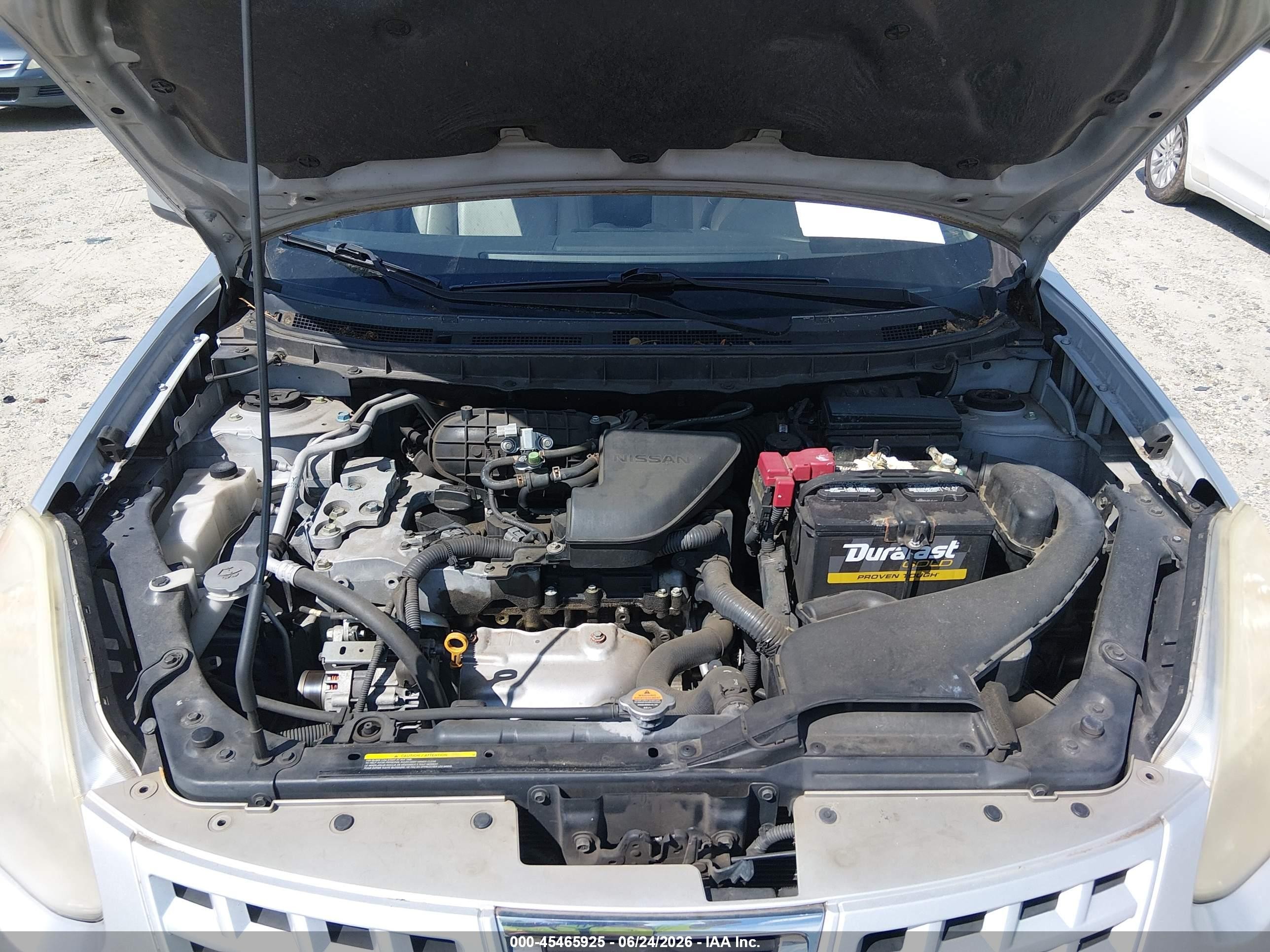 2010 Nissan Rogue Sl Silver vin: JN8AS5MT0AW006917