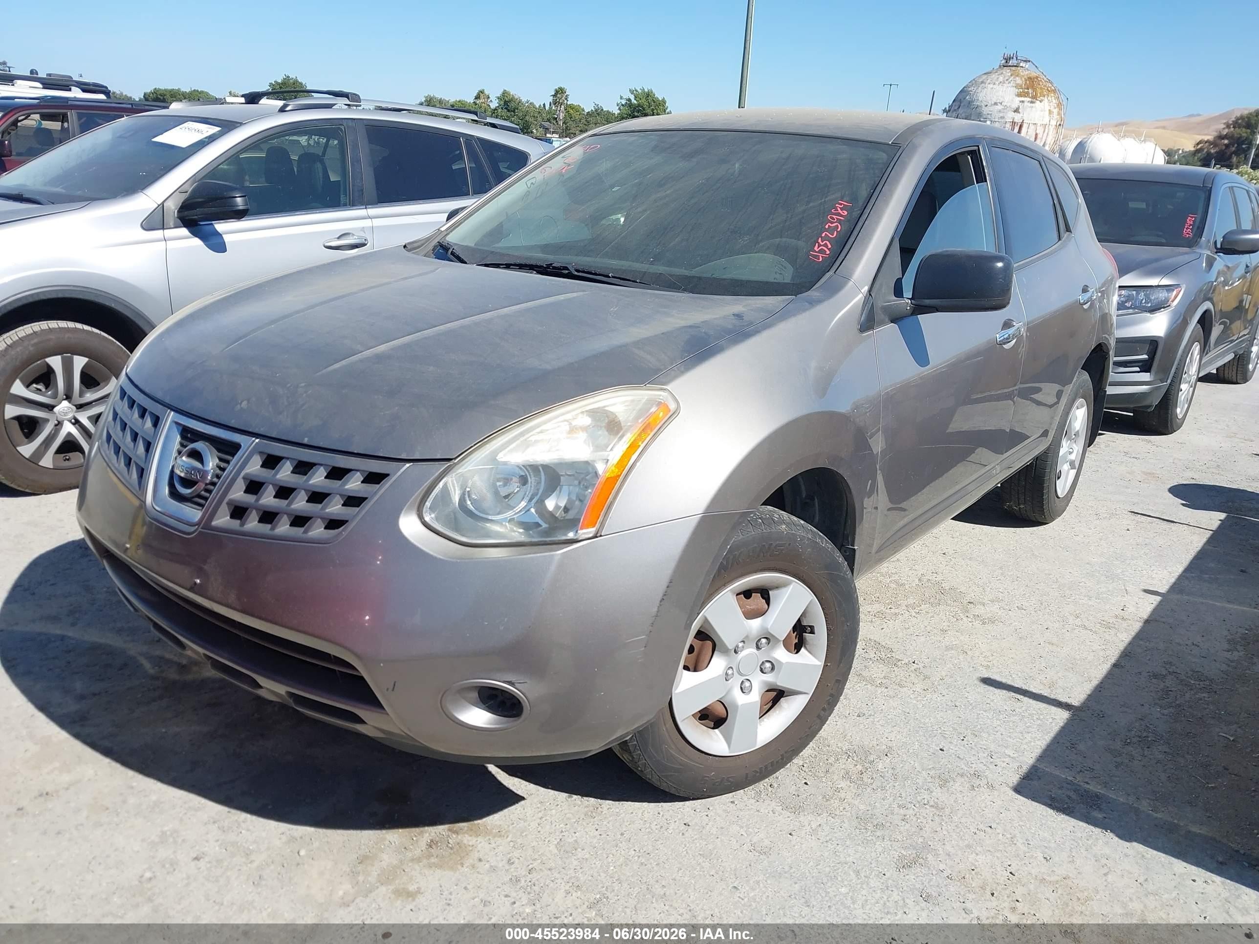 2010 Nissan Rogue S Gray vin: JN8AS5MT0AW013897