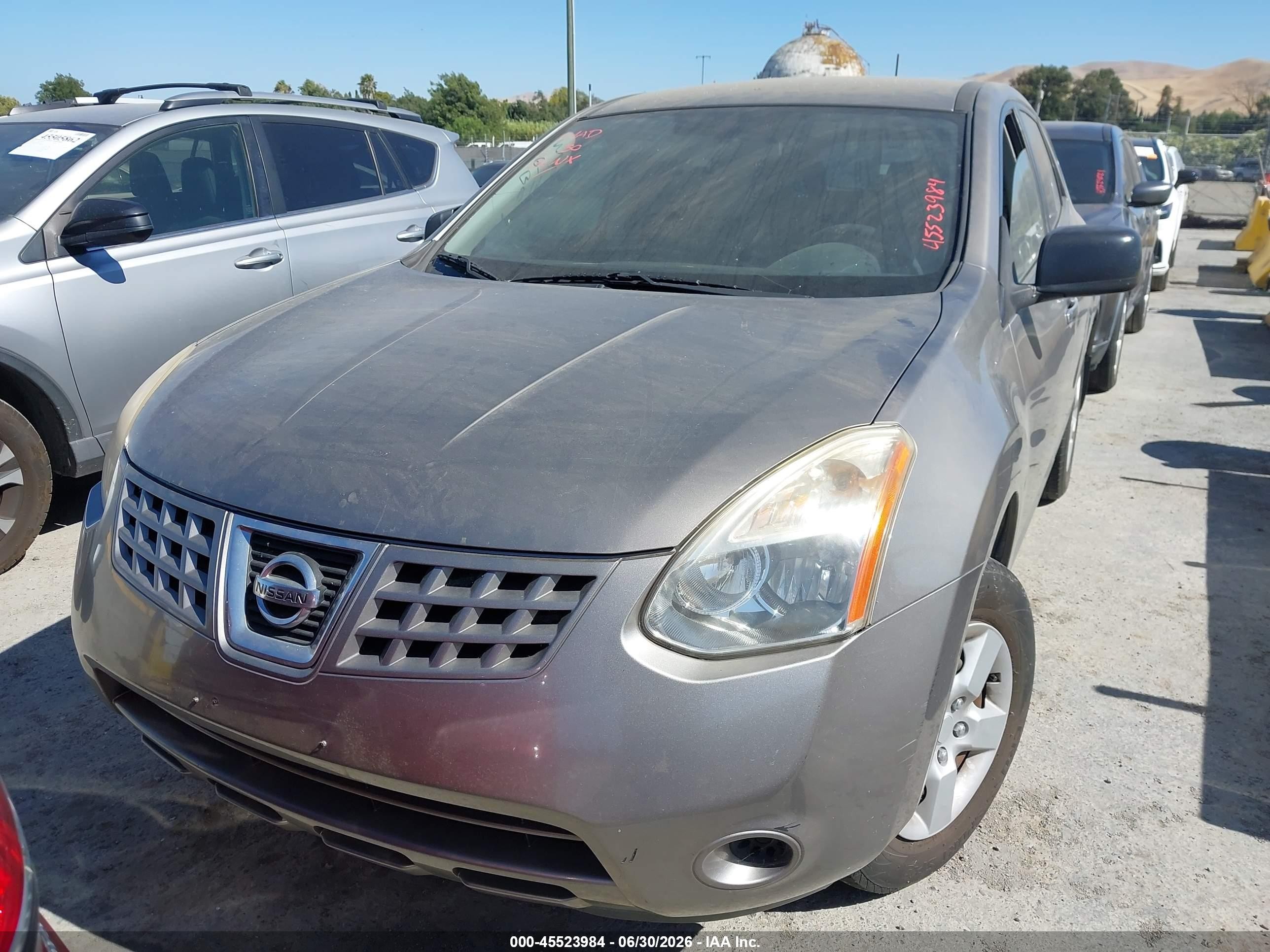 2010 Nissan Rogue S Gray vin: JN8AS5MT0AW013897