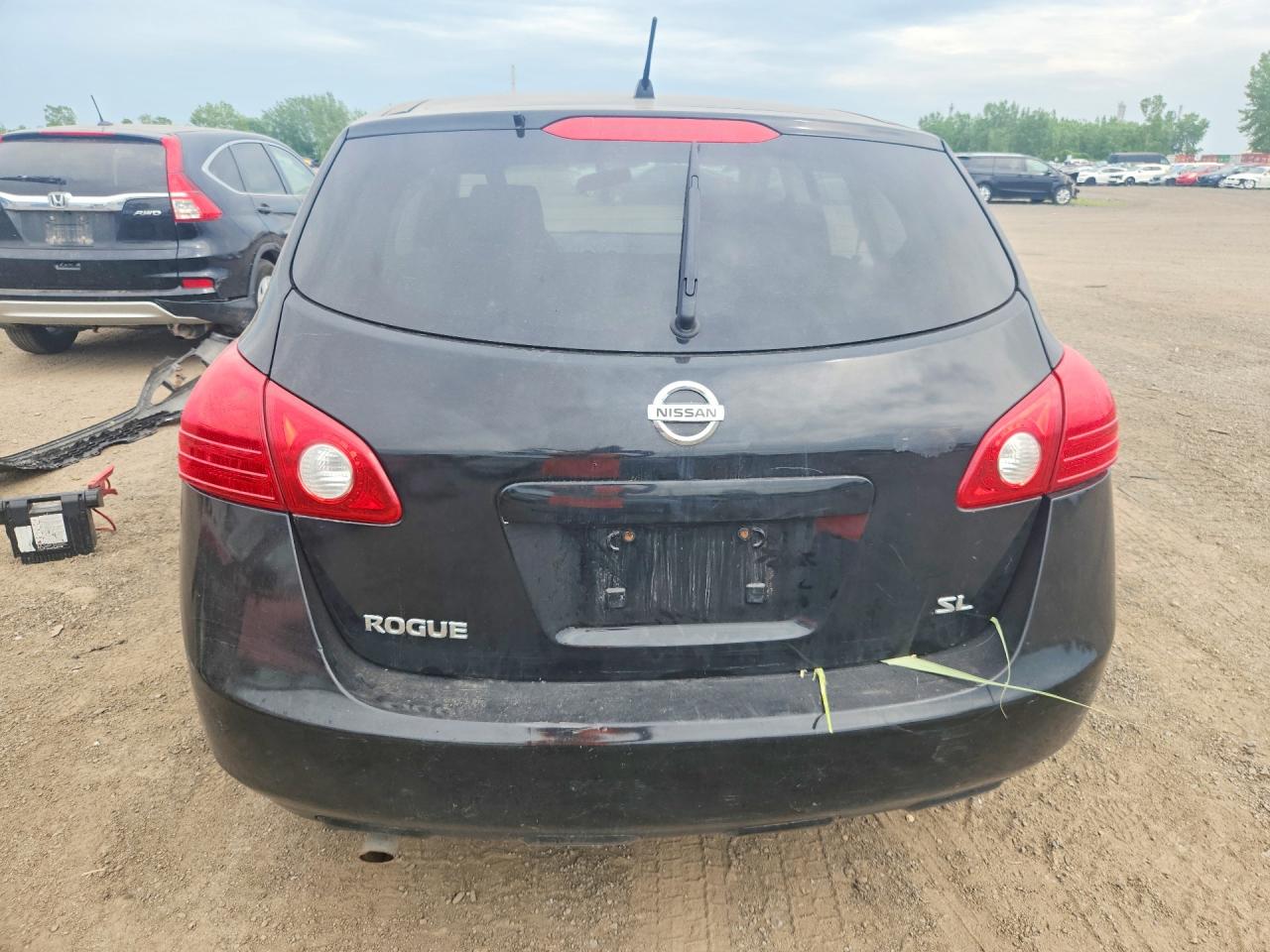 2010 Nissan Rogue Sl Black vin: JN8AS5MT0AW014175