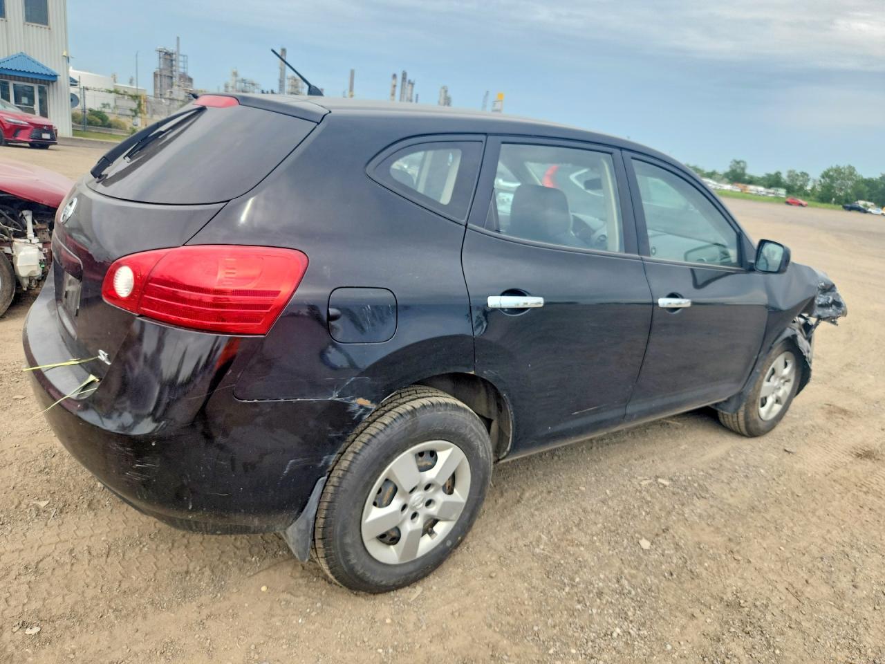 2010 Nissan Rogue Sl Black vin: JN8AS5MT0AW014175