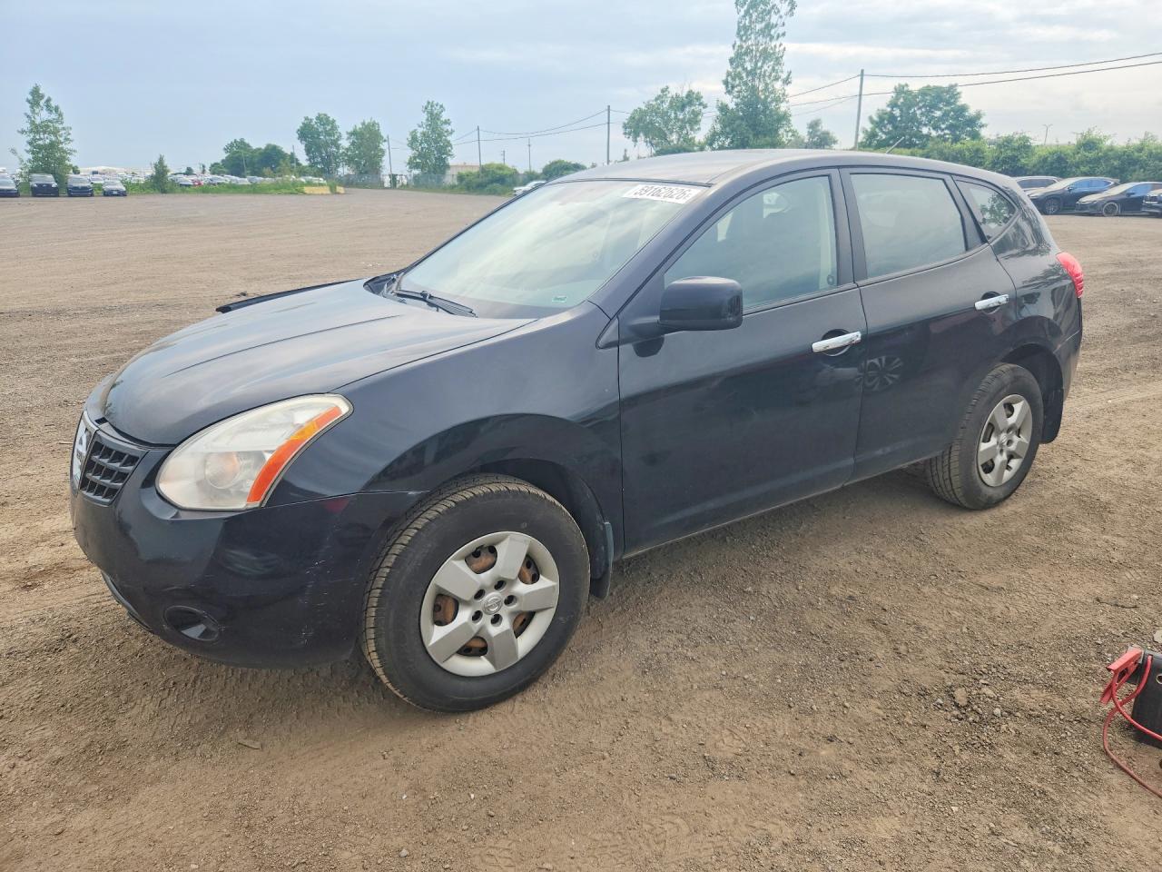 2010 Nissan Rogue Sl Черный vin: JN8AS5MT0AW014175