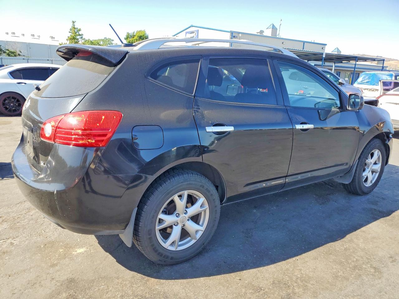 2010 Nissan Rogue Sl Black vin: JN8AS5MT0AW017044