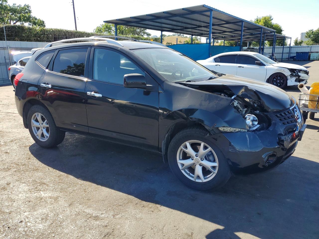 2010 Nissan Rogue Sl Black vin: JN8AS5MT0AW017044