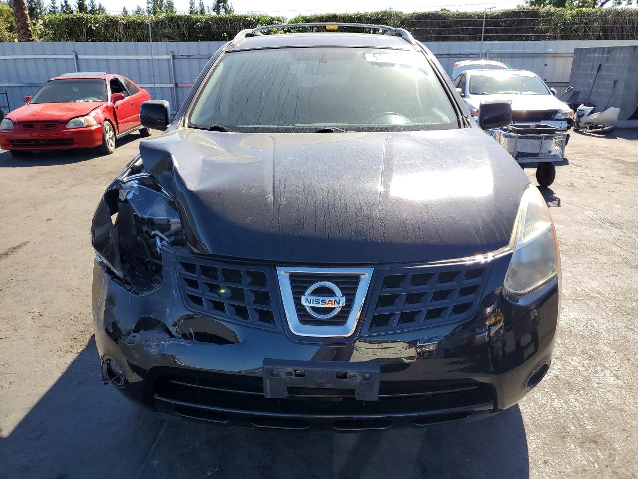2010 Nissan Rogue Sl Black vin: JN8AS5MT0AW017044