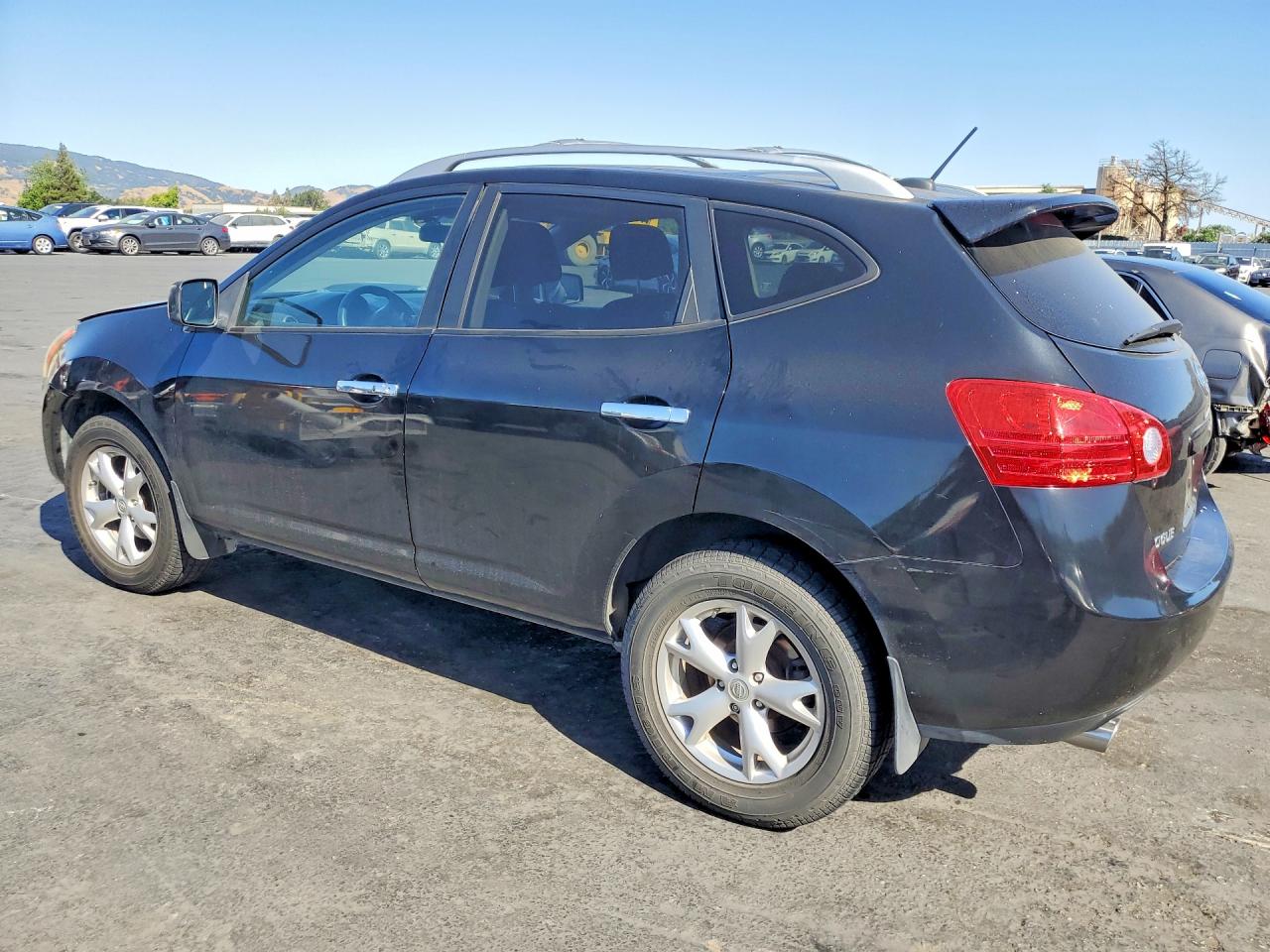 2010 Nissan Rogue Sl Black vin: JN8AS5MT0AW017044