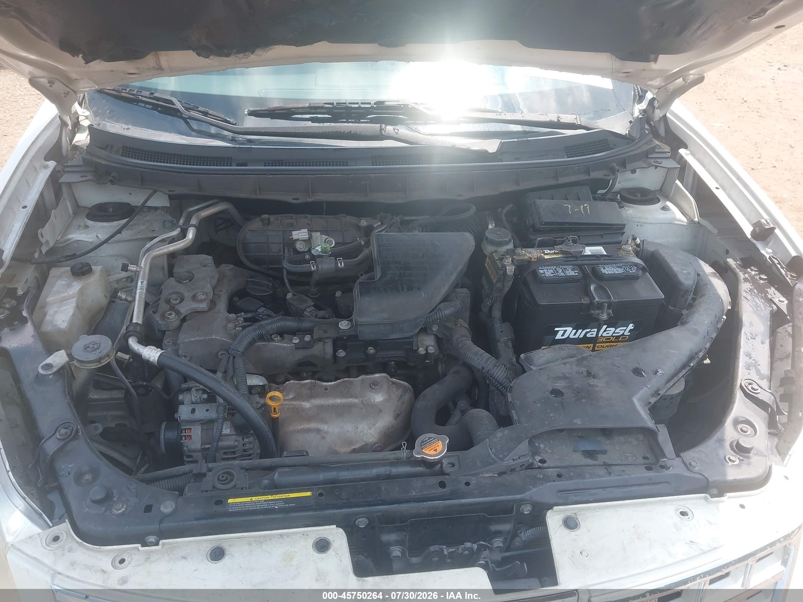 2010 Nissan Rogue Sl Белый vin: JN8AS5MT0AW023717